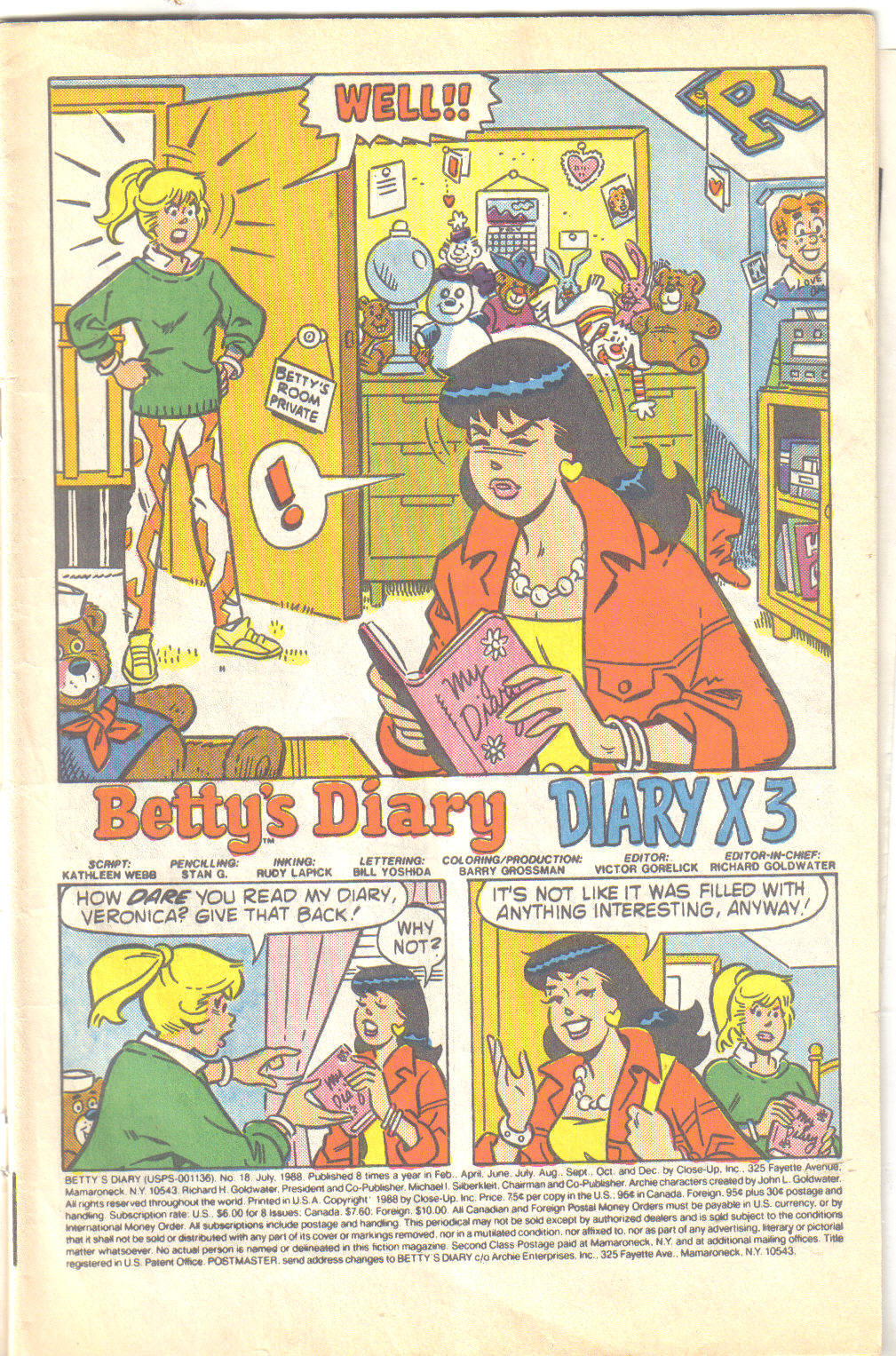 Read online Betty's Diary comic -  Issue #18 - 3