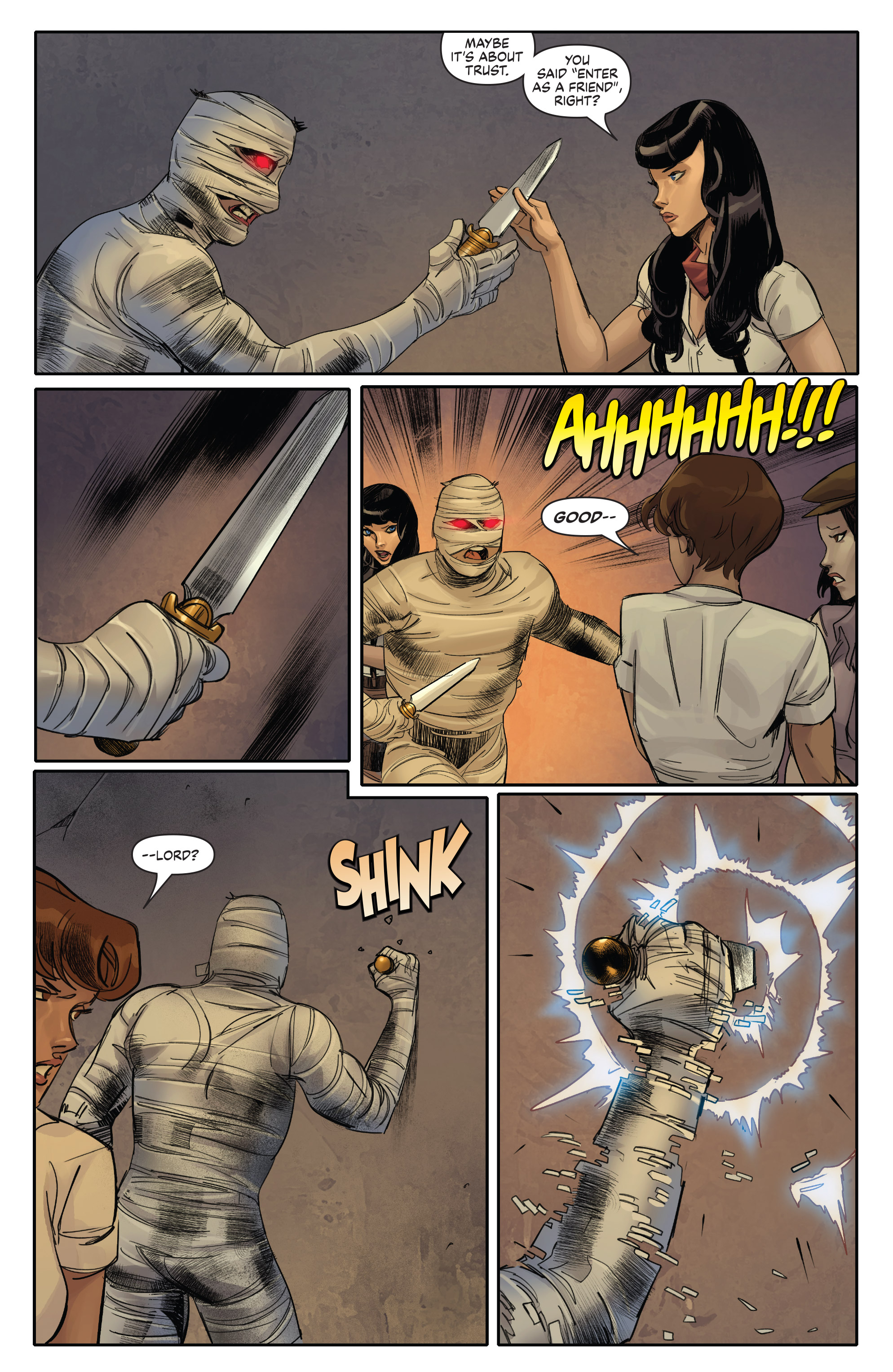 Read online Bettie Page: The Alien Agenda comic -  Issue #2 - 19