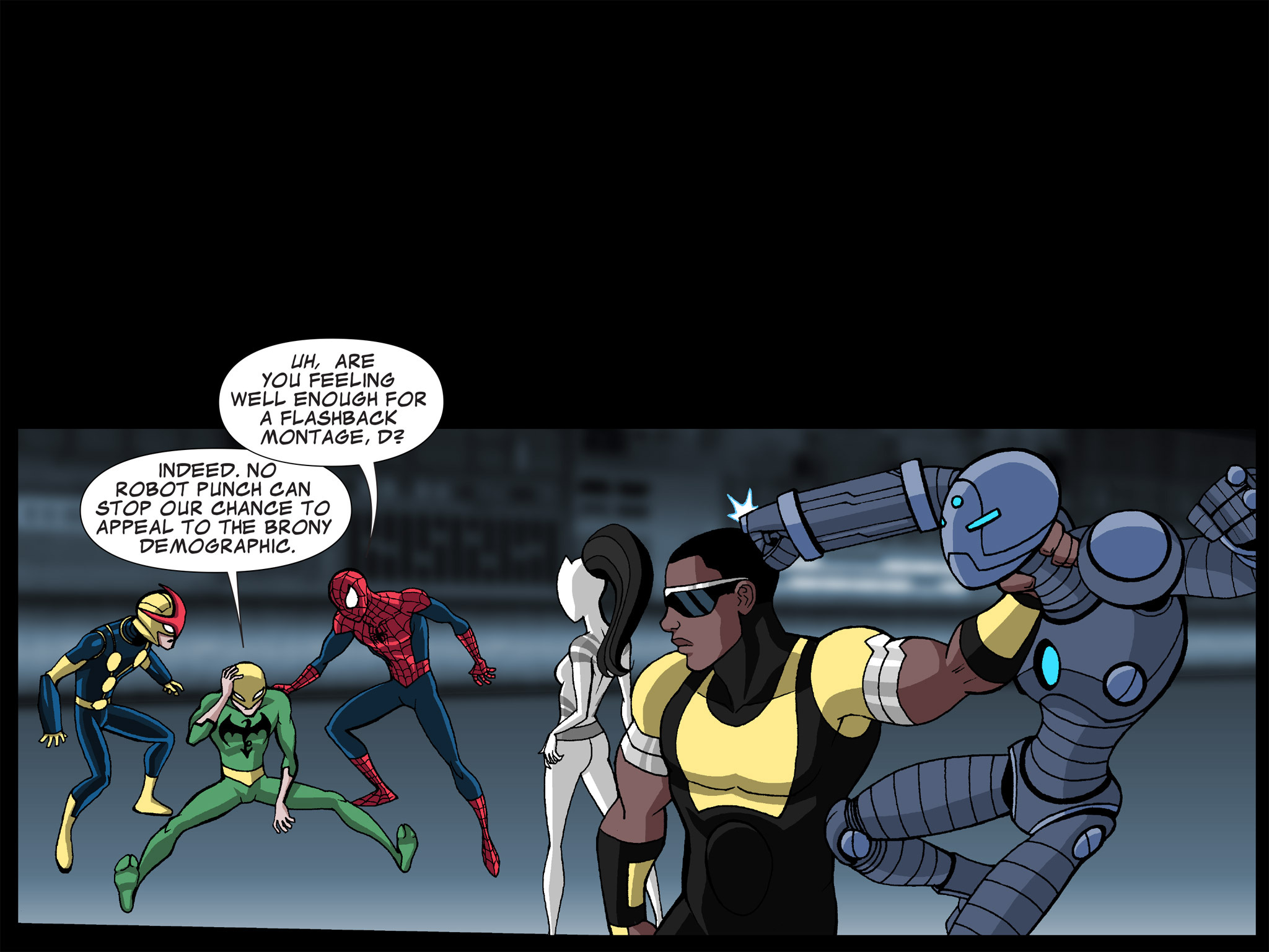 Read online Ultimate Spider-Man (Infinite Comics) (2015) comic -  Issue #21 - 22