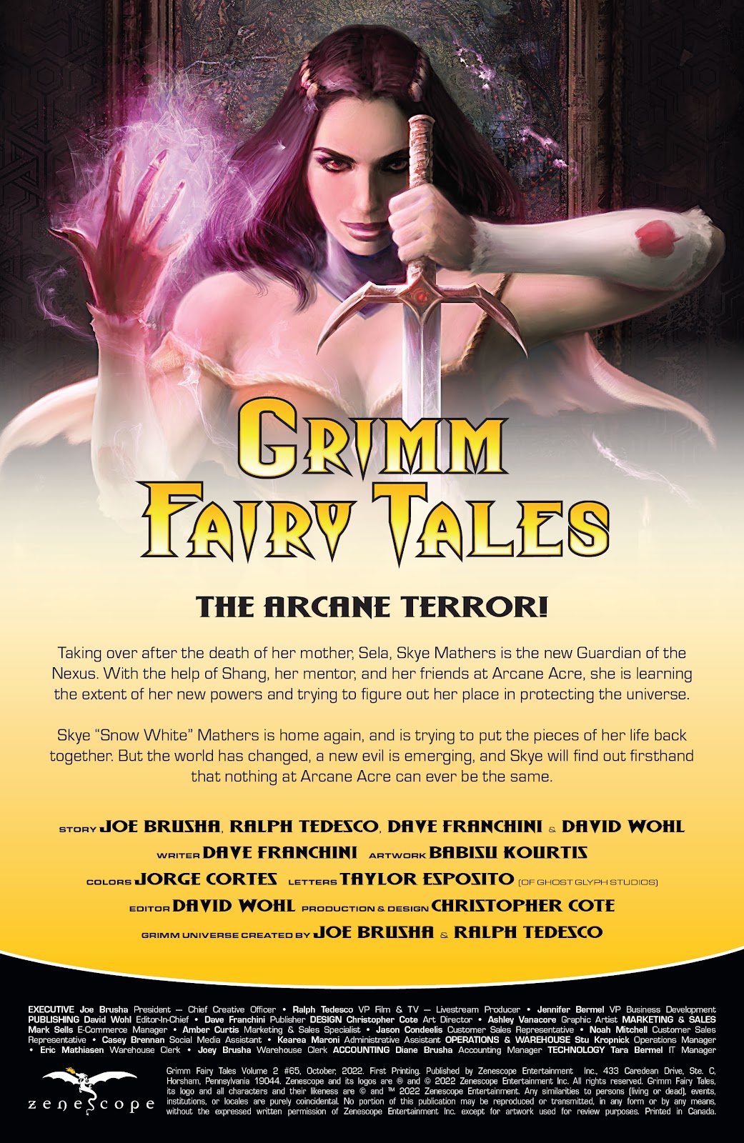 Grimm Fairy Tales (2016) issue 65 - Page 2