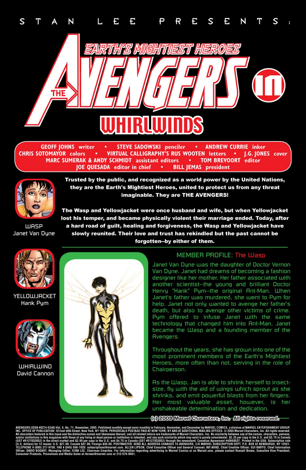 Read online Avengers (1998) comic -  Issue #71 - 2
