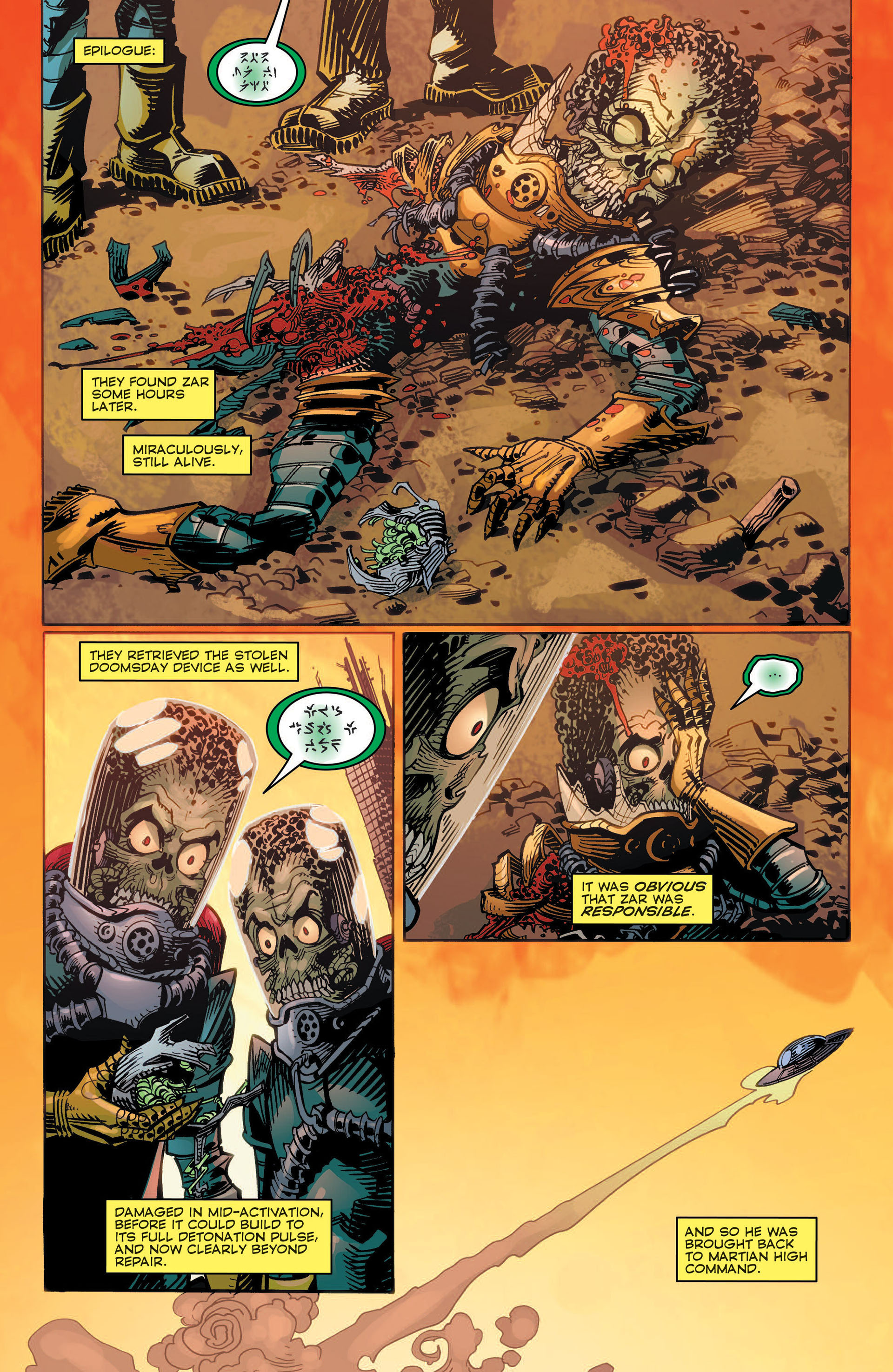 Read online Mars Attacks comic Issue 5