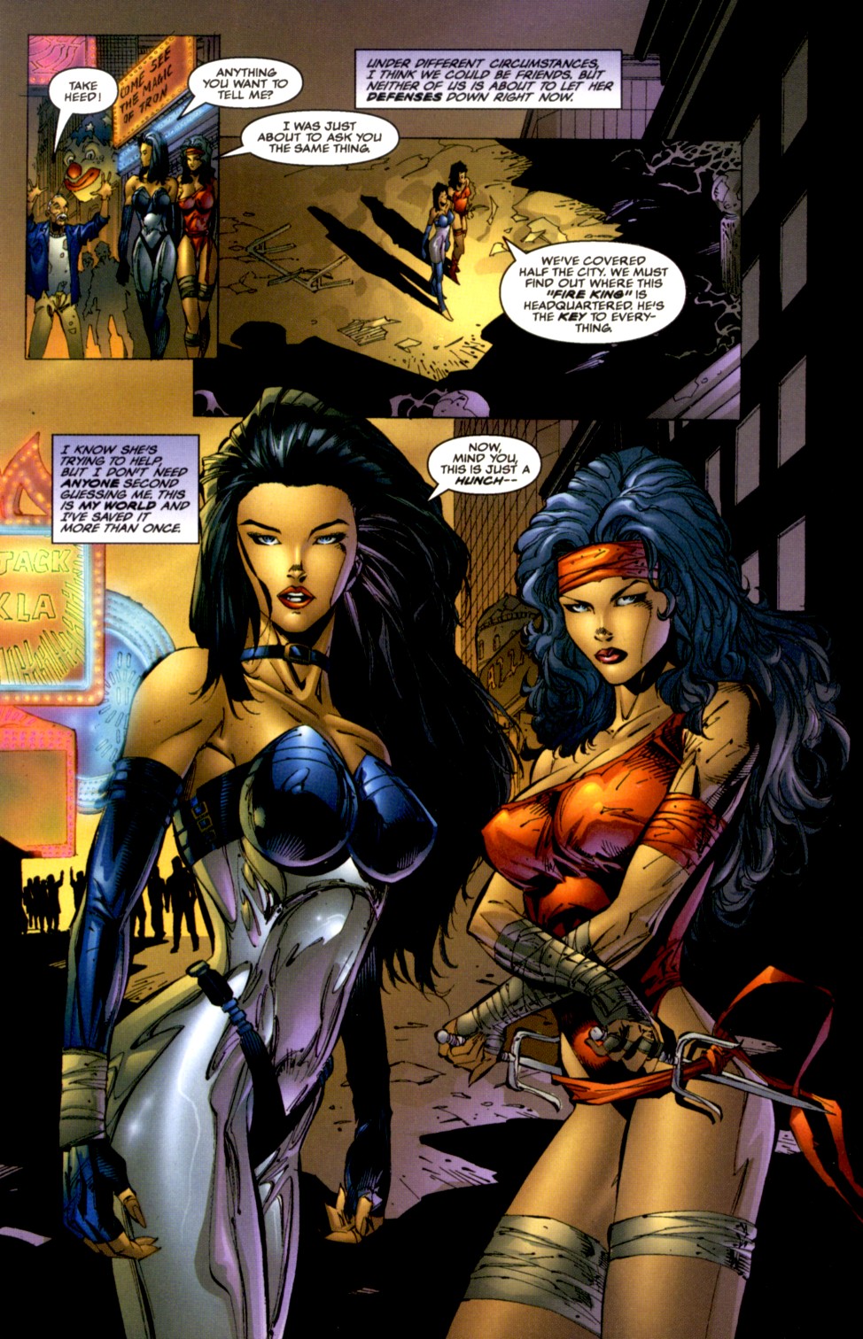 Read online Elektra/Cyblade comic -  Issue # Full - 13