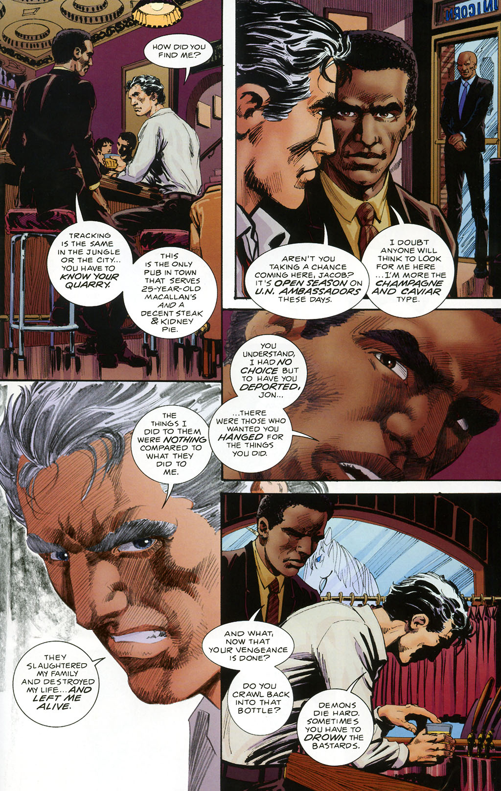 Read online Jon Sable, Freelance: Bloodtrail comic -  Issue #2 - 14