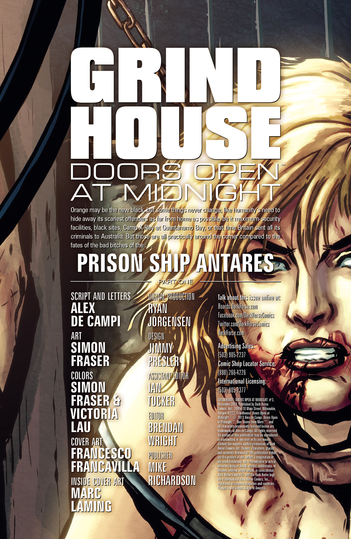 Read online Grindhouse: Doors Open At Midnight comic -  Issue #3 - 2
