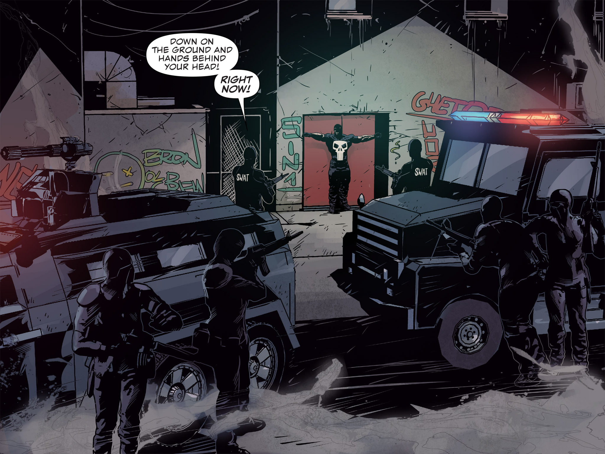 Read online Daredevil / Punisher : The Seventh Circle comic -  Issue #4 - 64