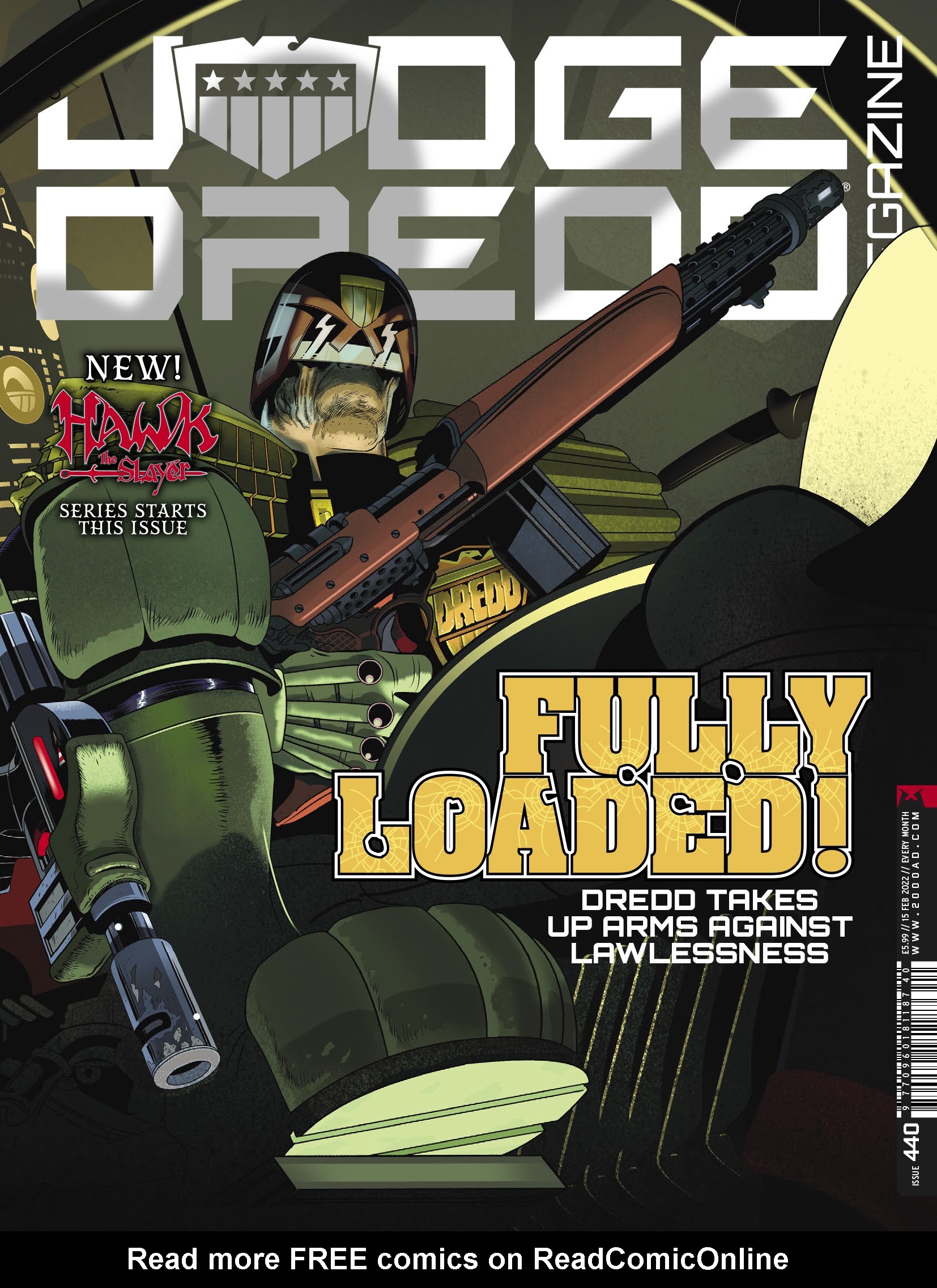 Read online Judge Dredd Megazine (Vol. 5) comic -  Issue #440 - 1