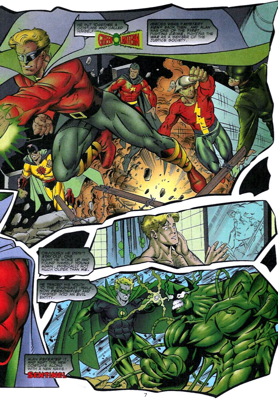 Read online Green Lantern/Sentinel: Heart of Darkness comic -  Issue #1 - 8