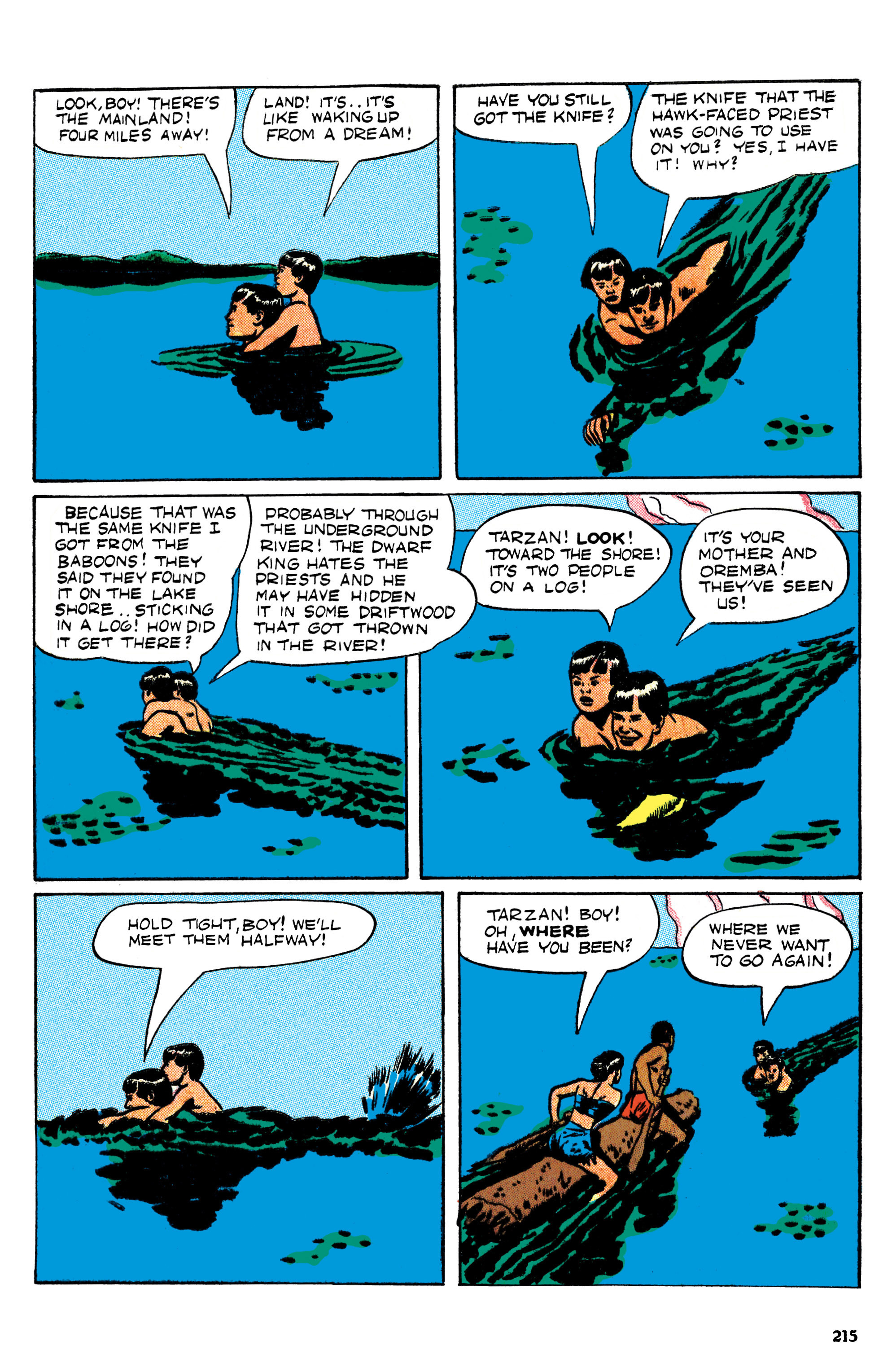 Read online Edgar Rice Burroughs Tarzan: The Jesse Marsh Years Omnibus comic -  Issue # TPB (Part 3) - 17