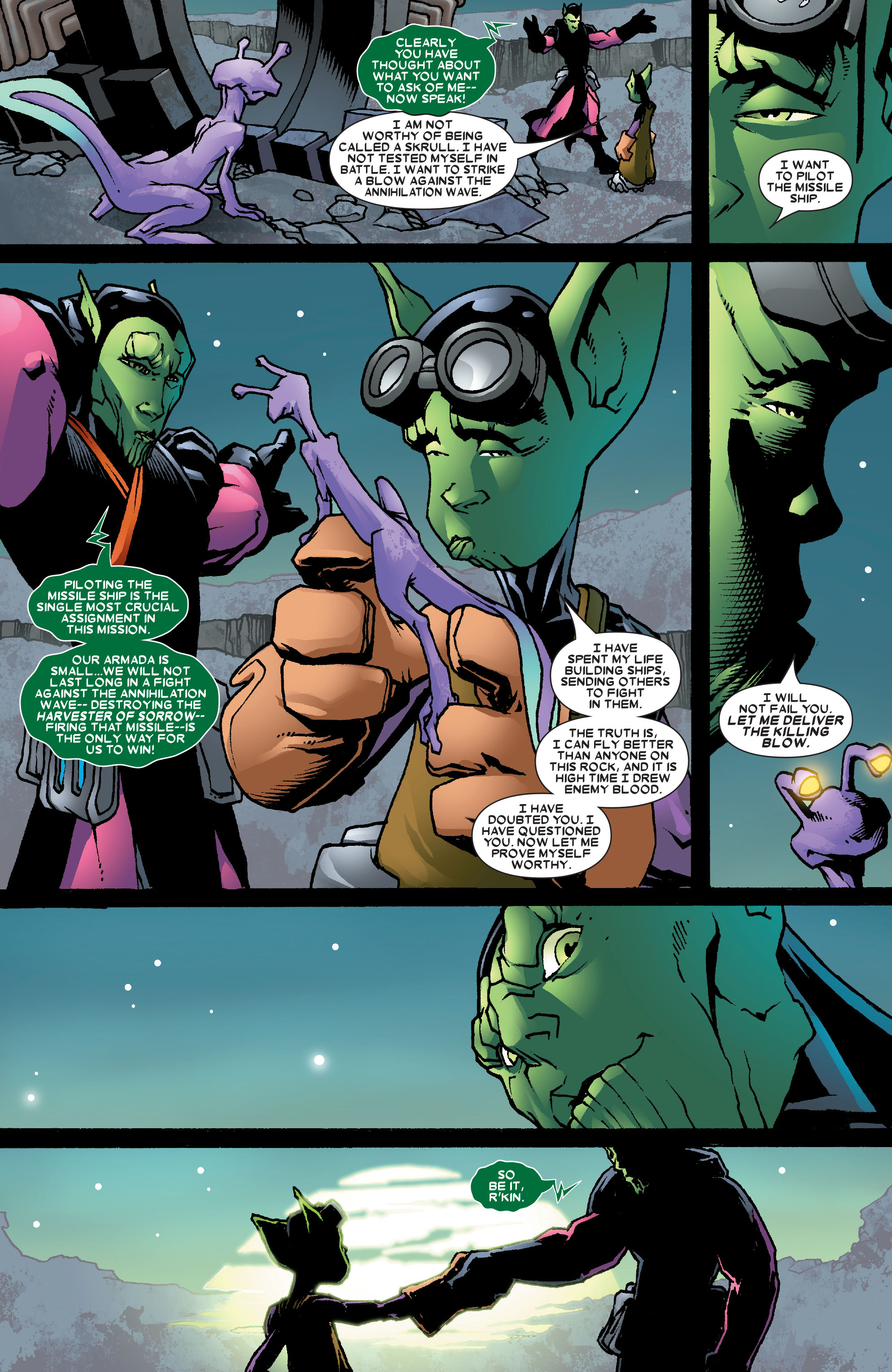 Read online Annihilation: Super-Skrull comic -  Issue #3 - 14