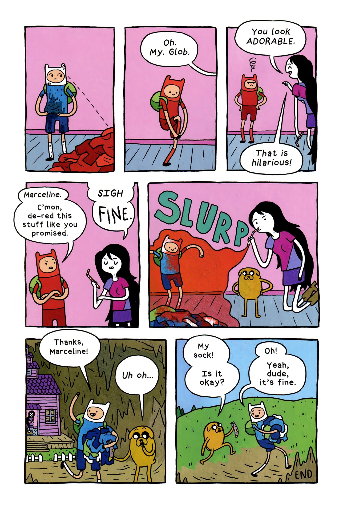 Read online Peanuts / Adventure Time Free Comic Book Day Edition comic -  Issue # Full - 19