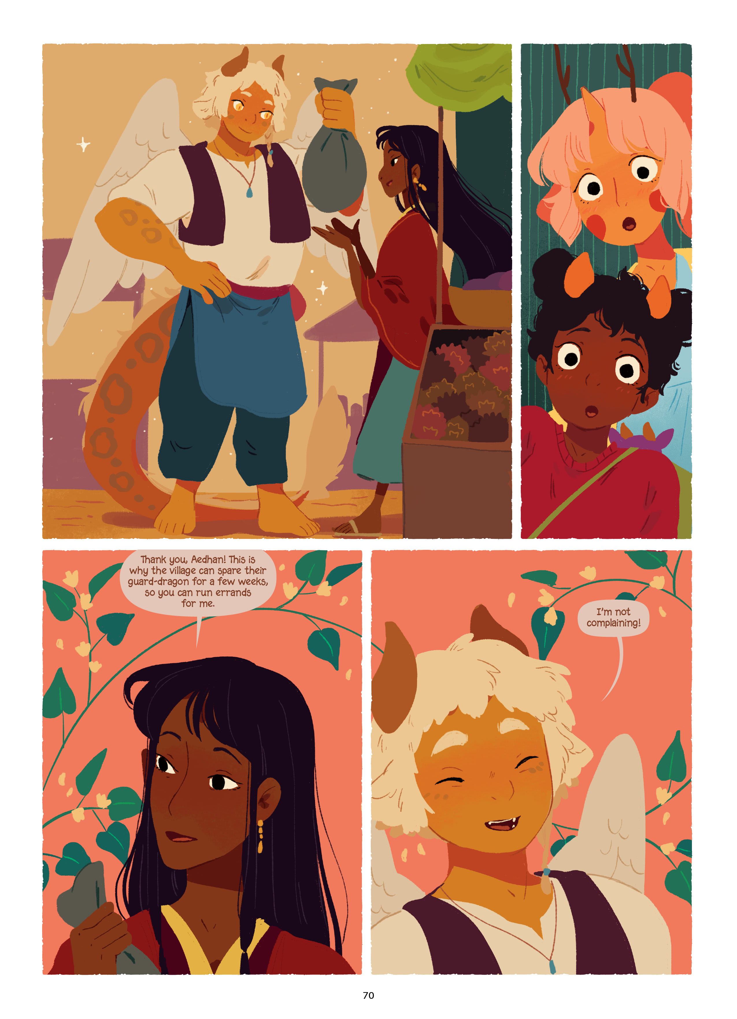 Read online The Tea Dragon Series comic -  Issue # The Tea Dragon Tapestry - 71