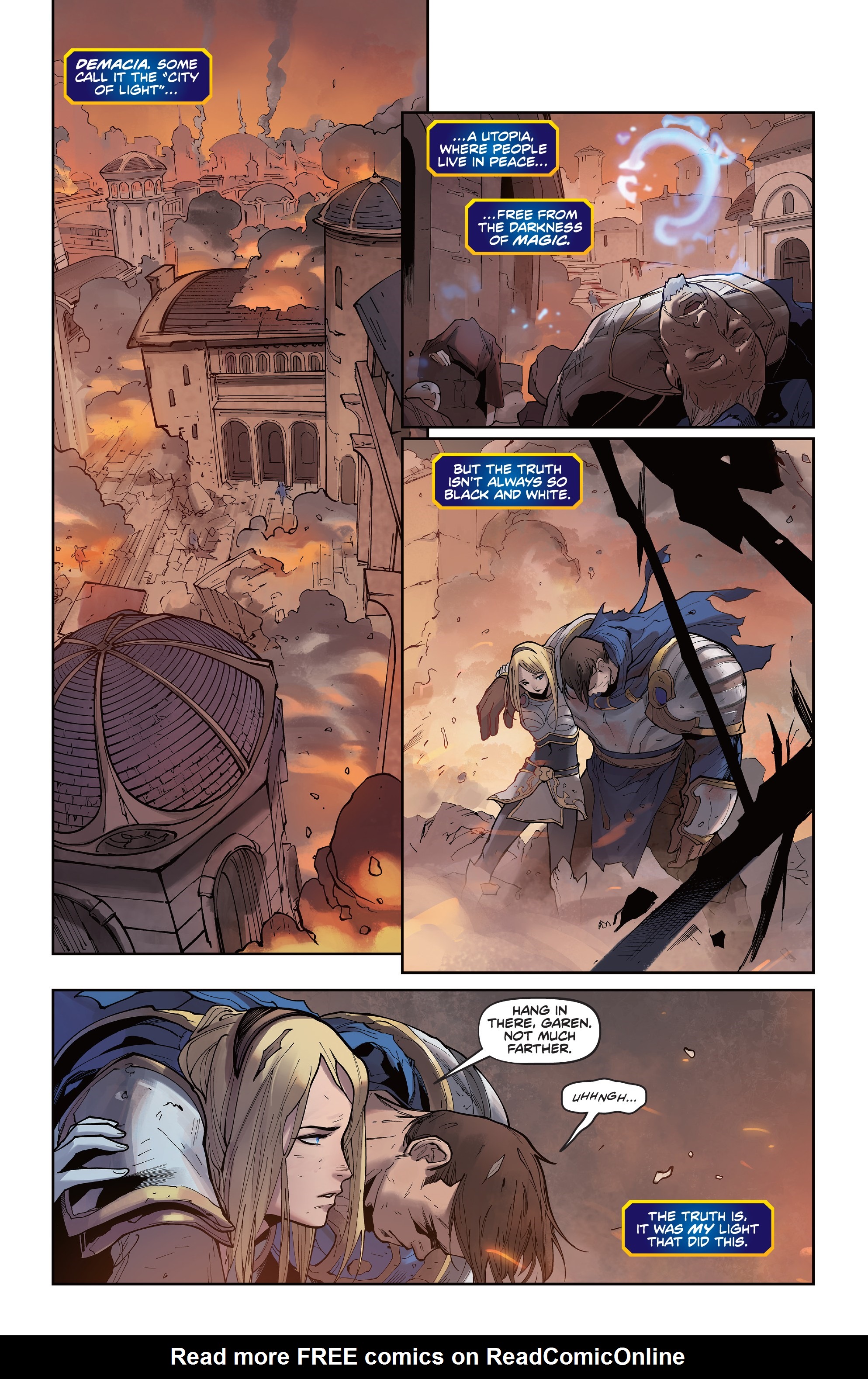 Read online League of Legends: Lux comic -  Issue #1 - 3
