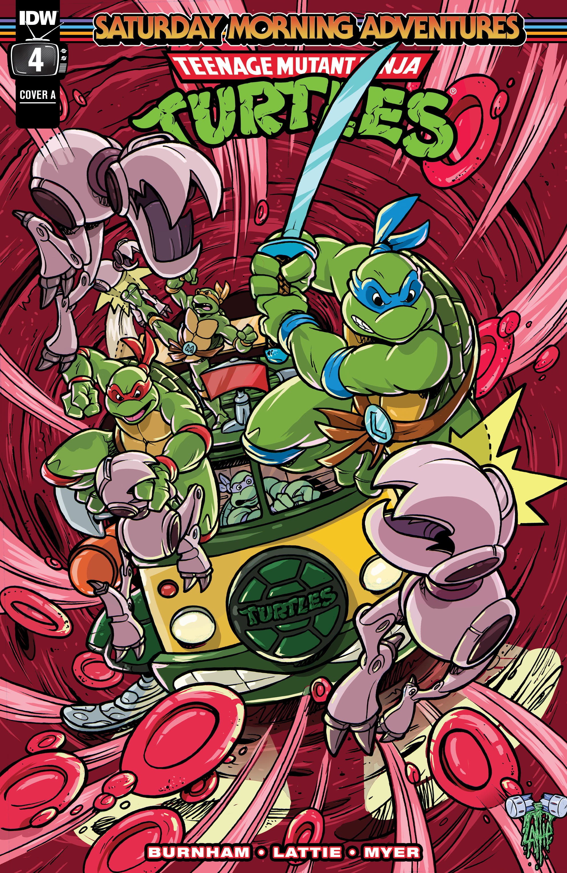Read online Teenage Mutant Ninja Turtles: Saturday Morning Adventures comic -  Issue #4 - 1