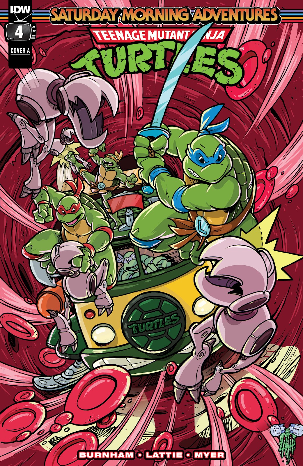 Teenage Mutant Ninja Turtles: Saturday Morning Adventures issue 4 - Page 1