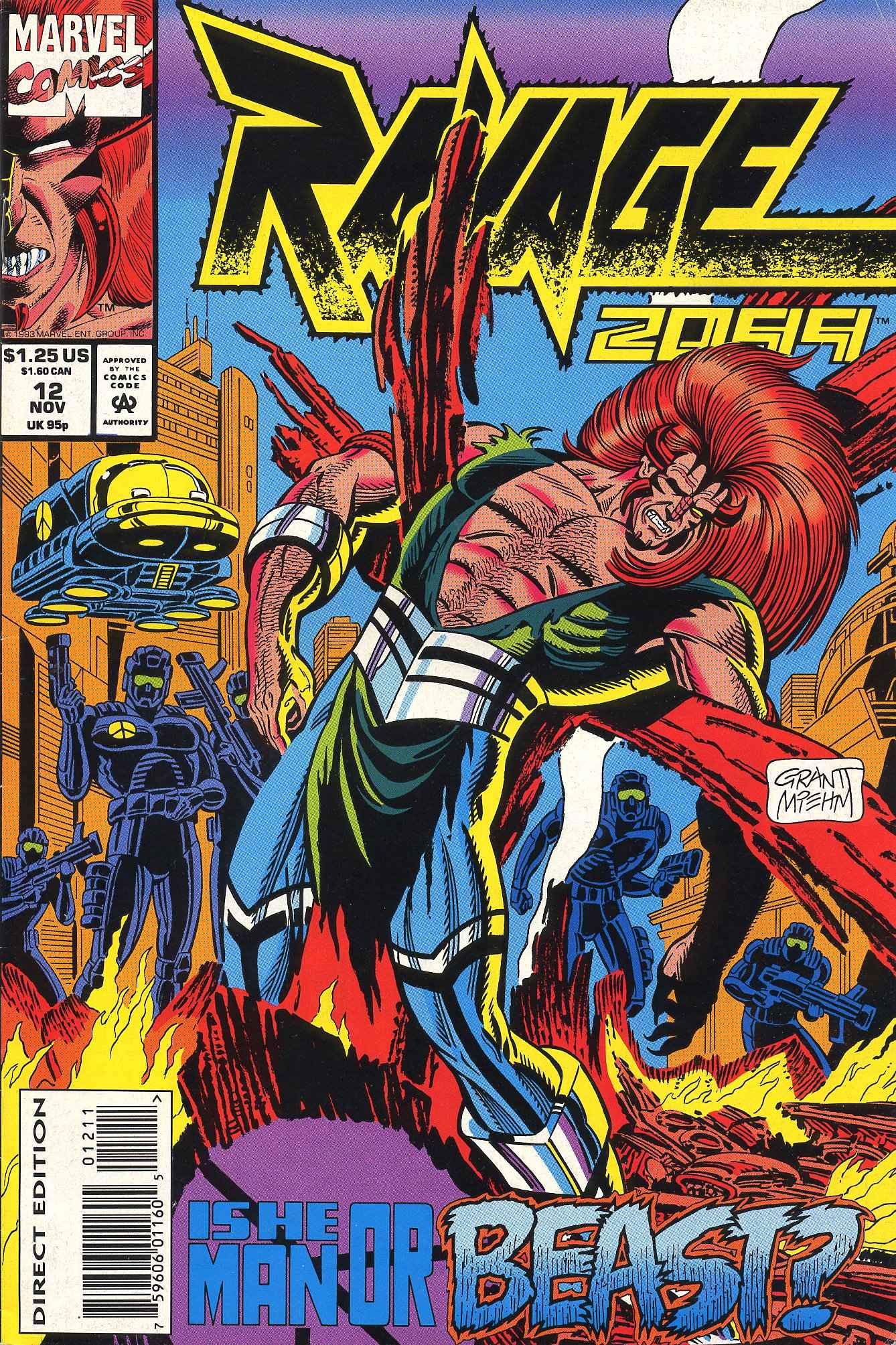 Read online Ravage 2099 comic -  Issue #12 - 1