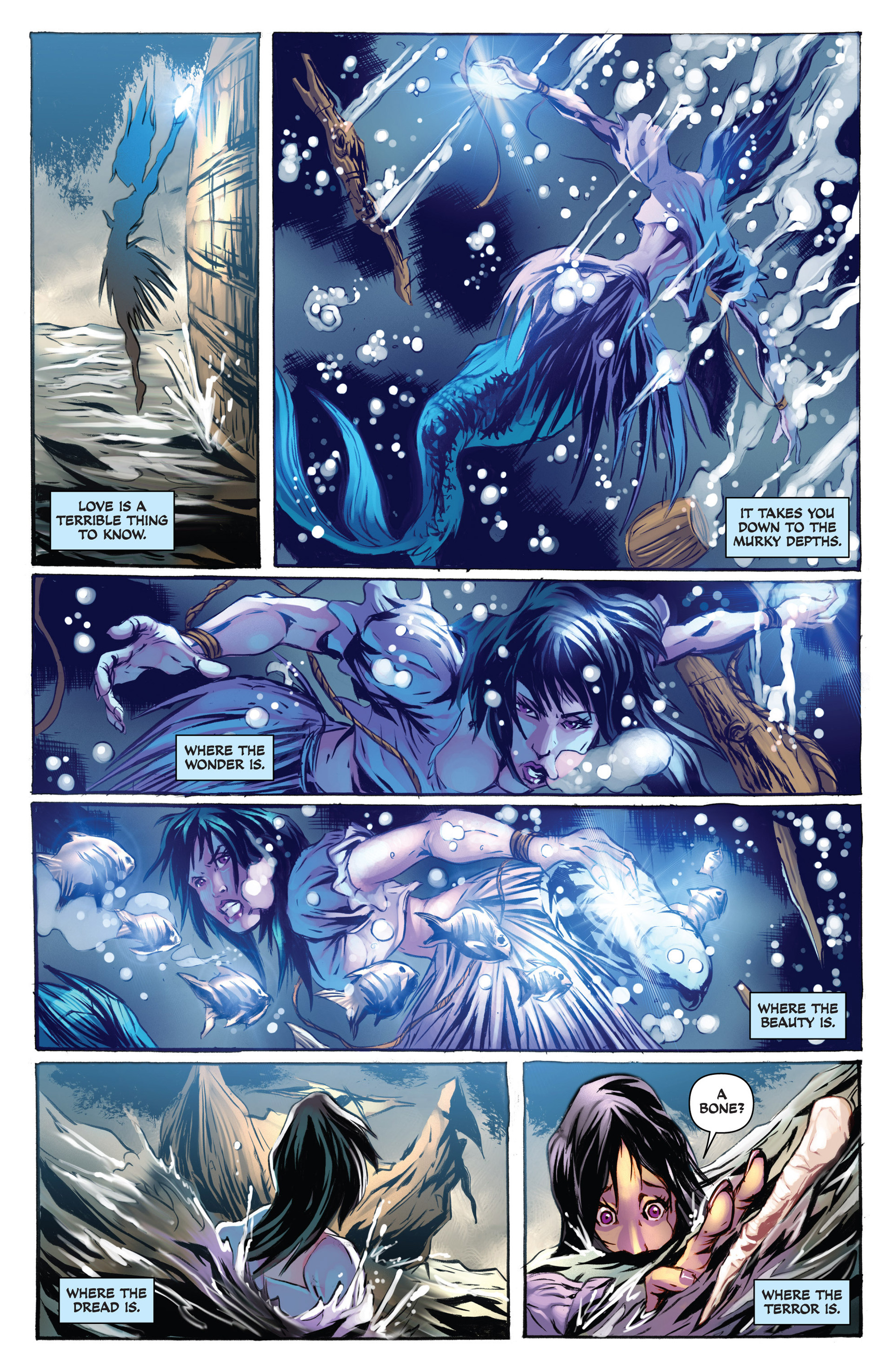 Read online Damsels: Mermaids comic -  Issue #4 - 6