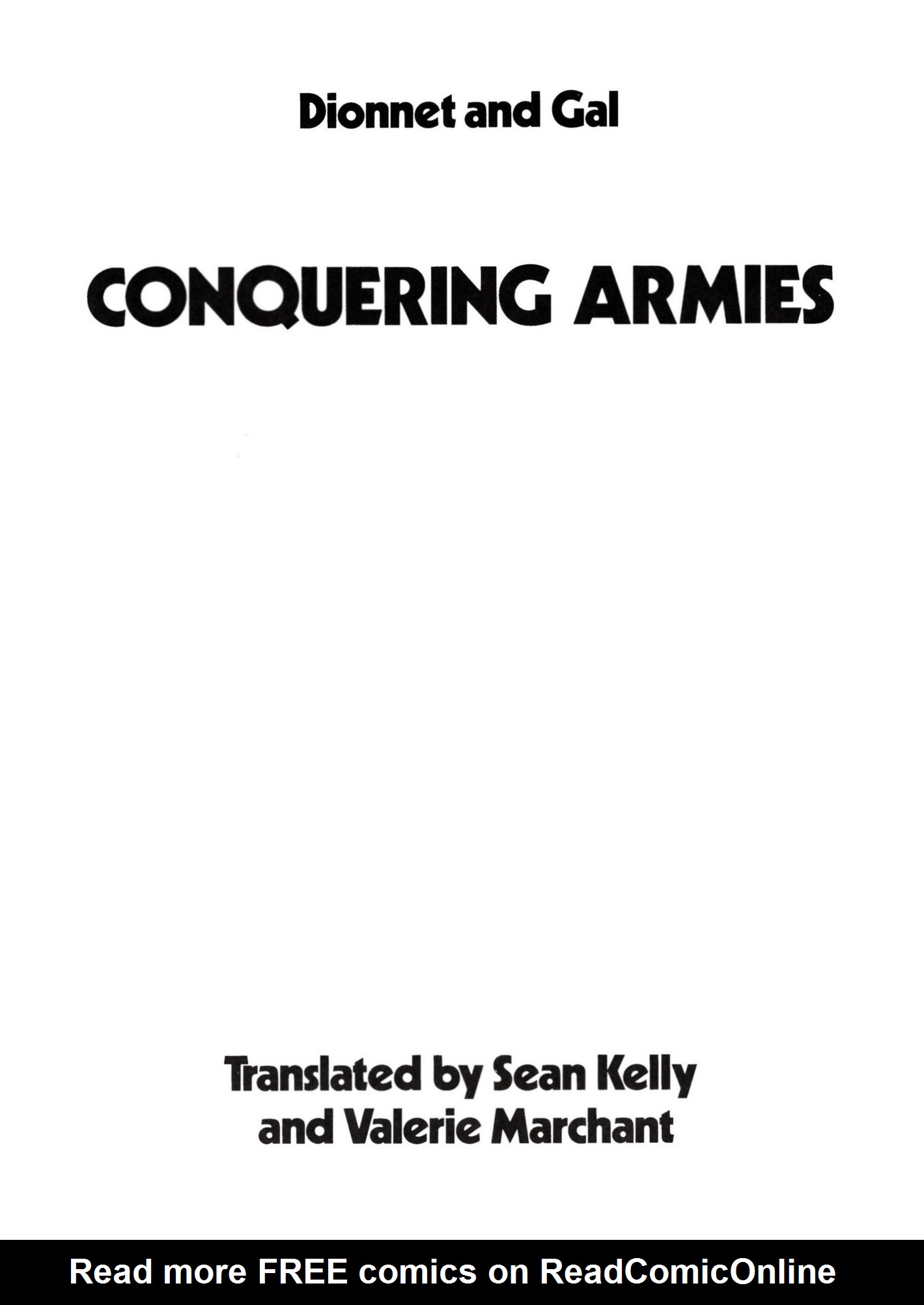 Read online Conquering Armies comic -  Issue # TPB - 3