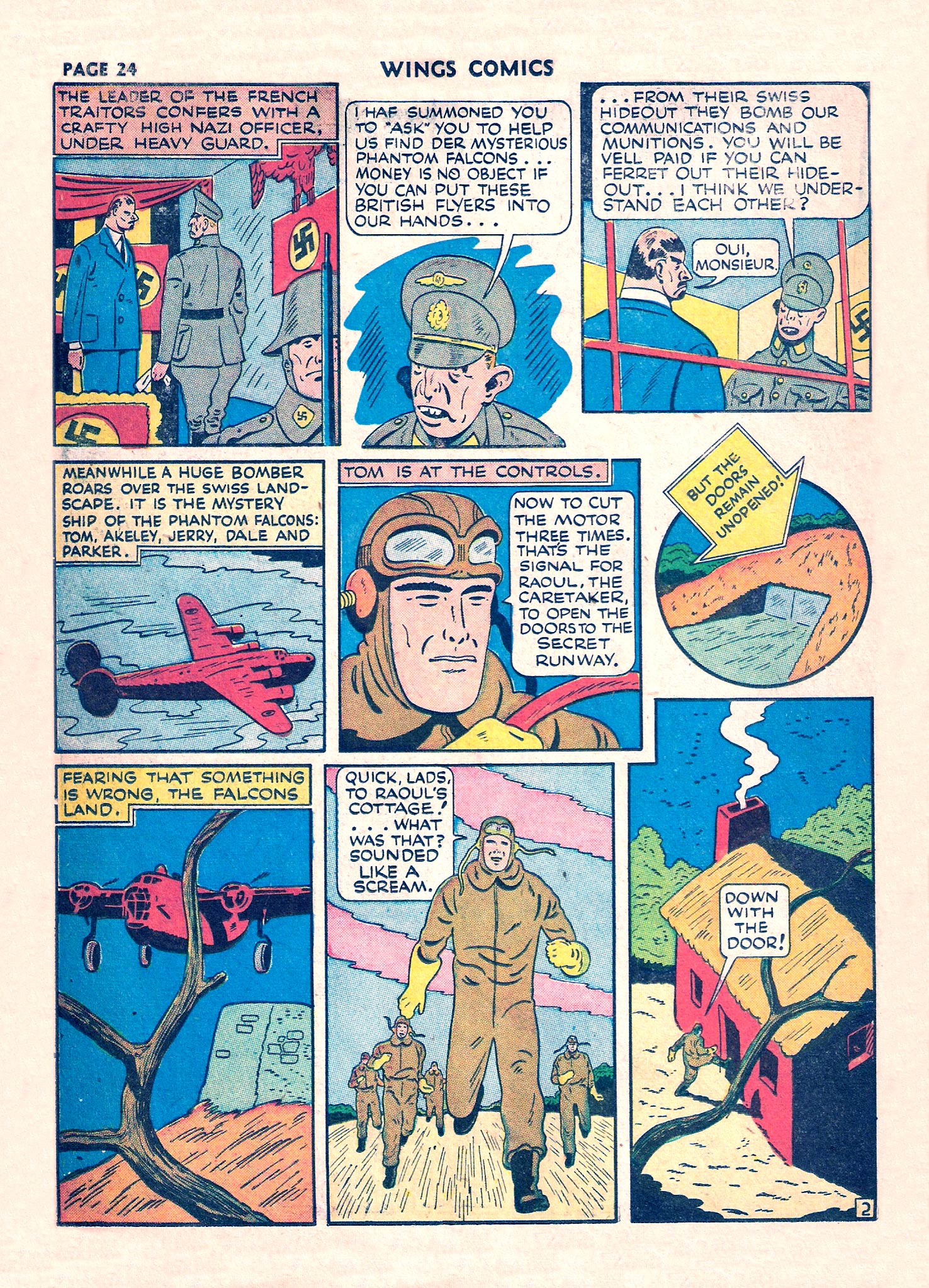 Read online Wings Comics comic -  Issue #17 - 26