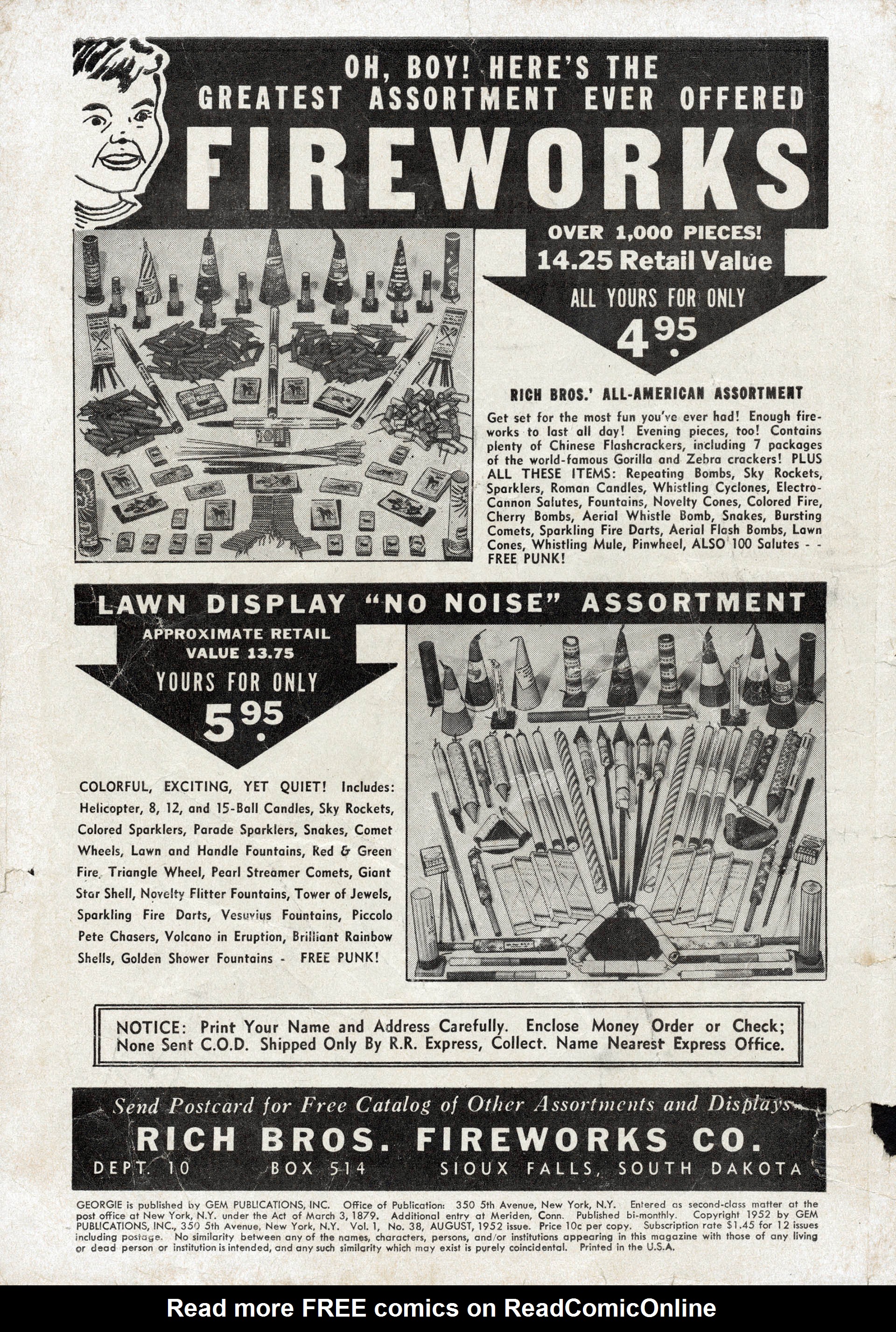 Read online Georgie Comics (1949) comic -  Issue #38 - 2