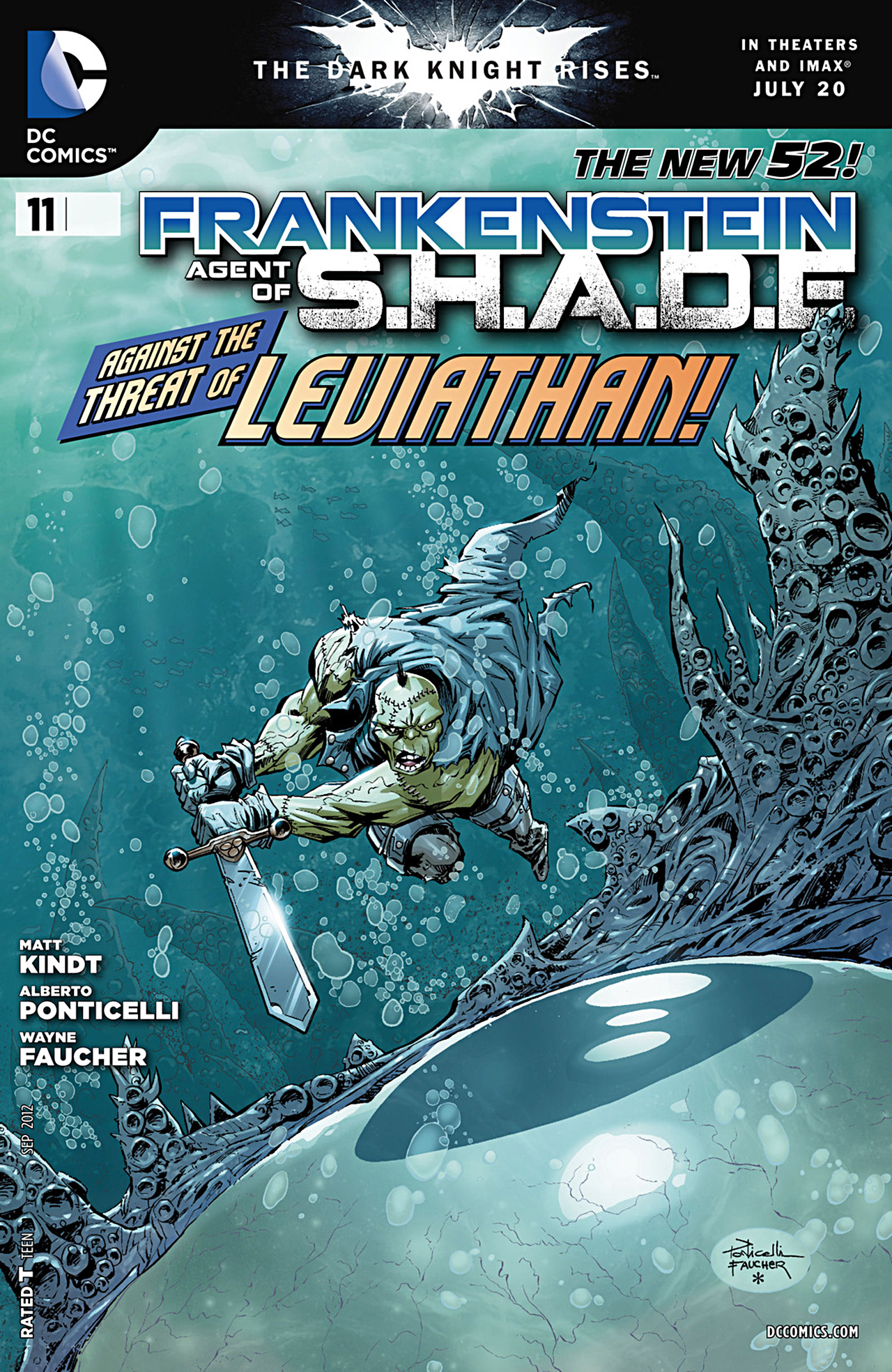 Read online Frankenstein, Agent of S.H.A.D.E. comic -  Issue #11 - 1