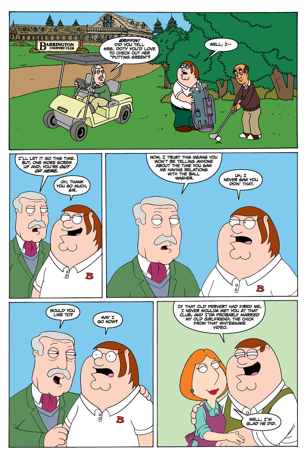 Read online Family Guy comic -  Issue #1 - 9