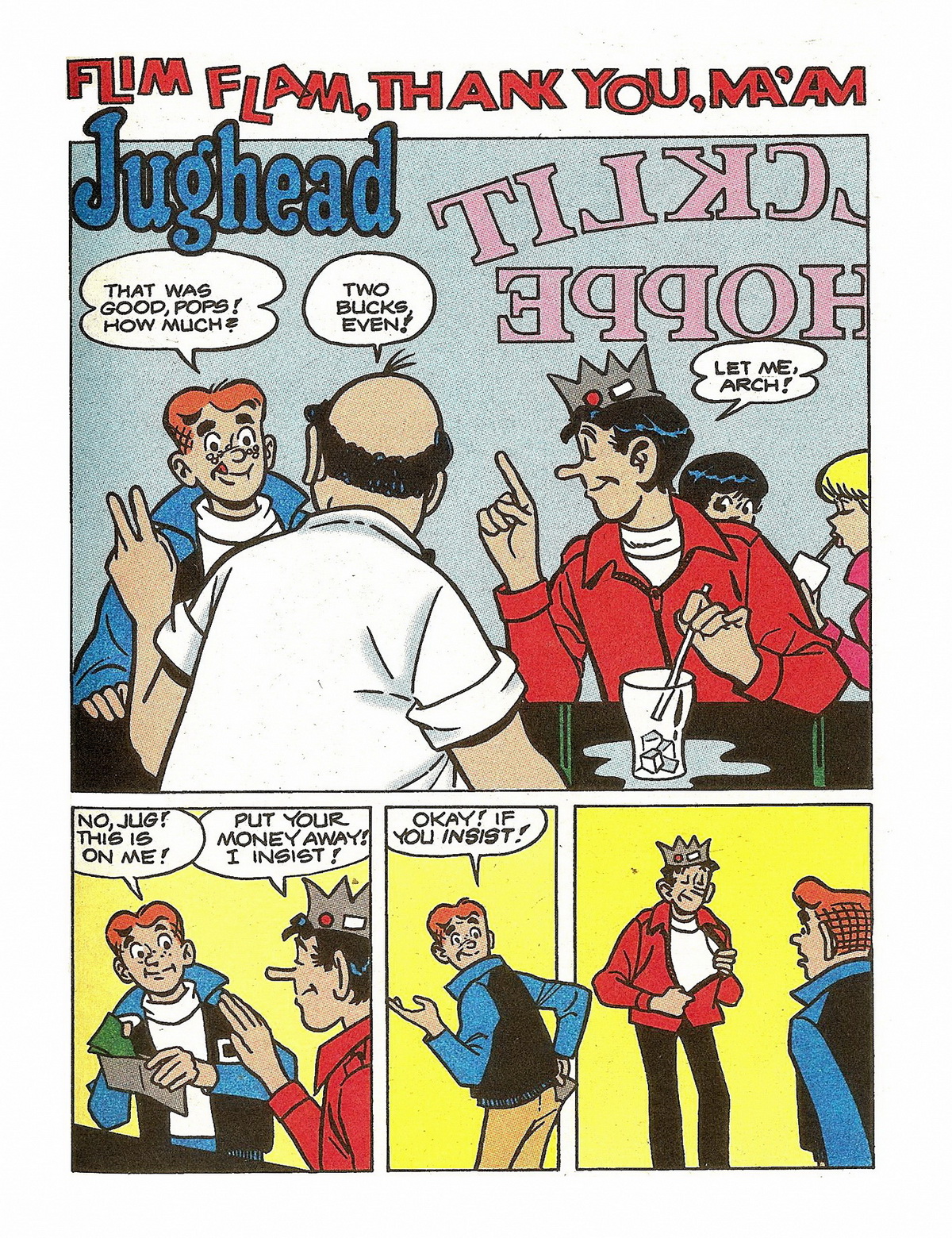 Read online Jughead's Double Digest Magazine comic -  Issue #73 - 80