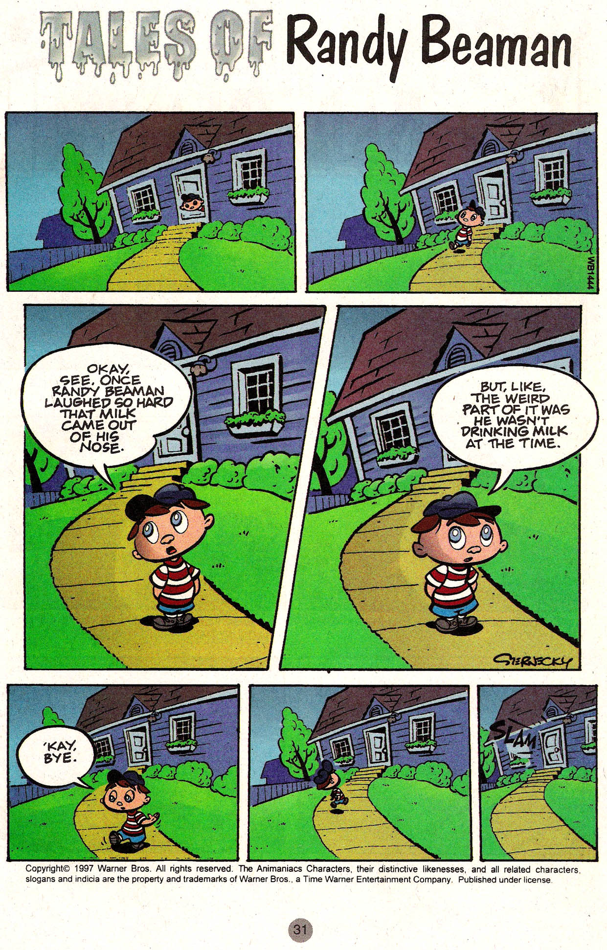 Read online Animaniacs comic -  Issue #31 - 33