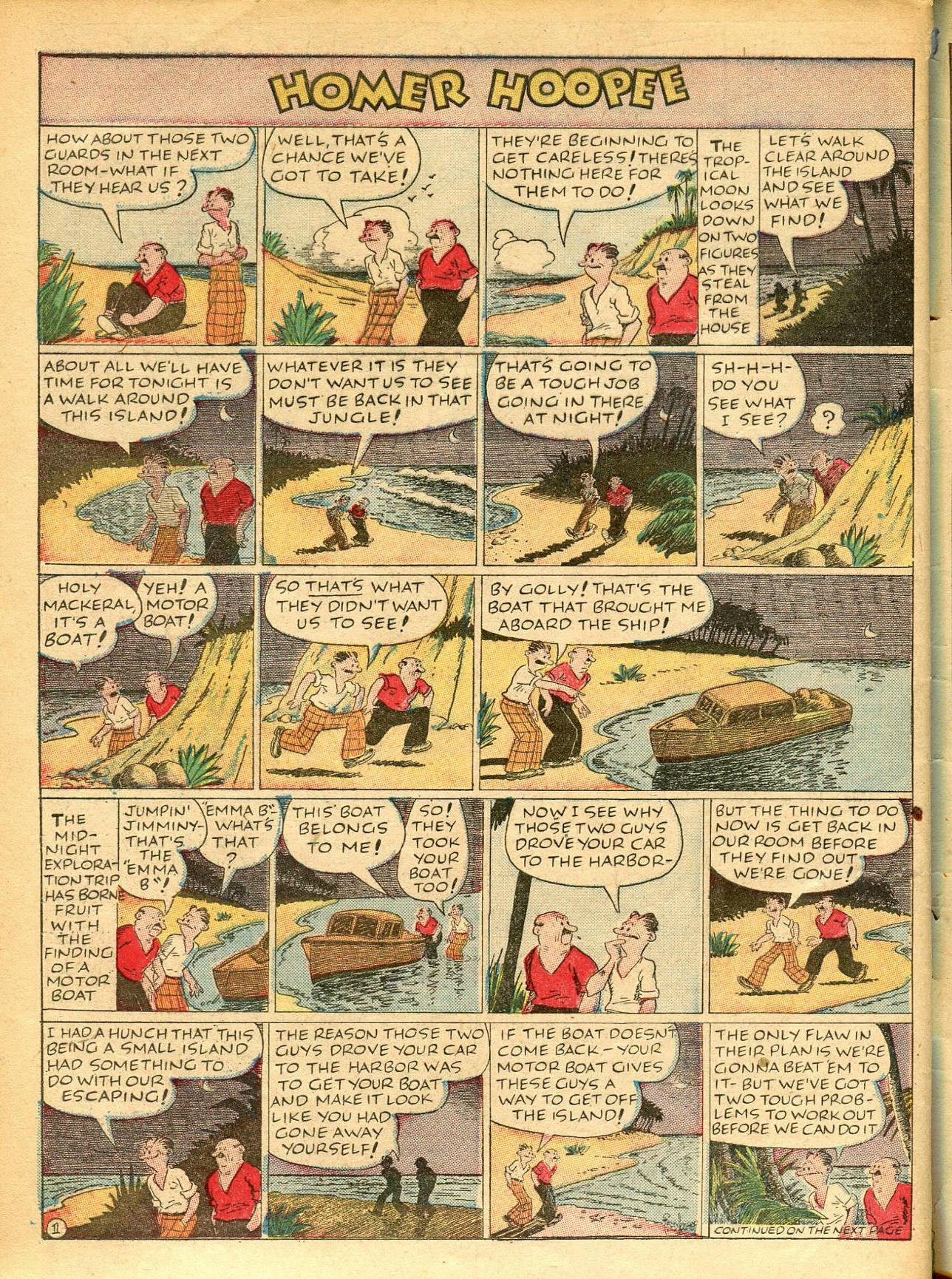 Read online Famous Funnies comic -  Issue #42 - 57