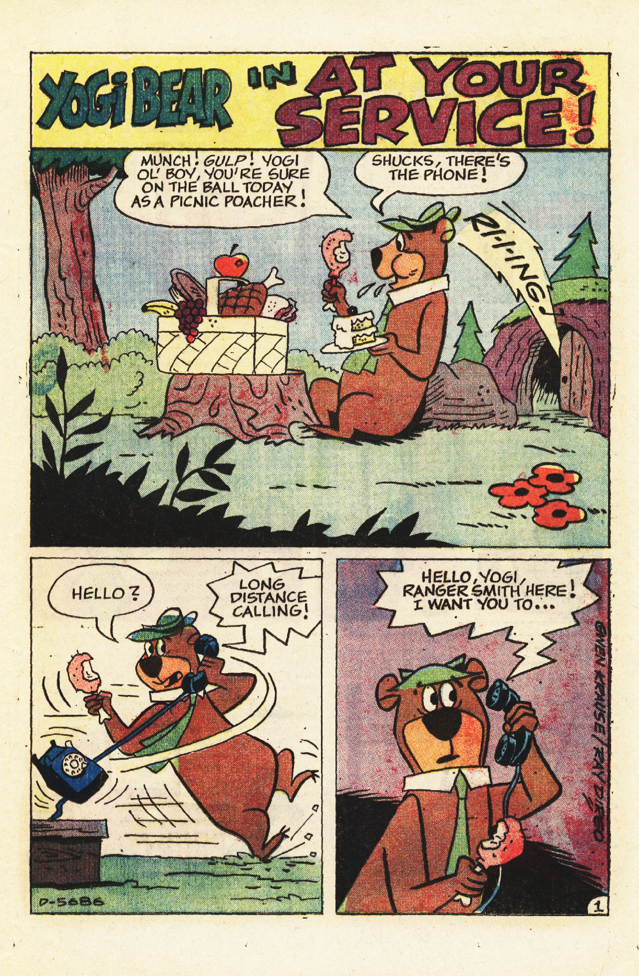 Read online Yogi Bear (1970) comic -  Issue #21 - 25
