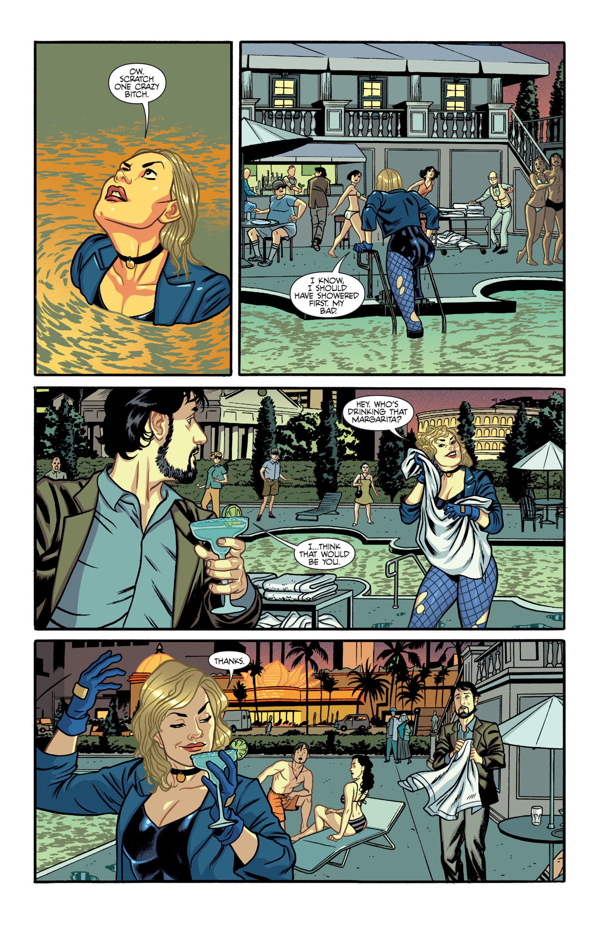 Read online Black Canary and Zatanna: Bloodspell comic -  Issue # Full - 29