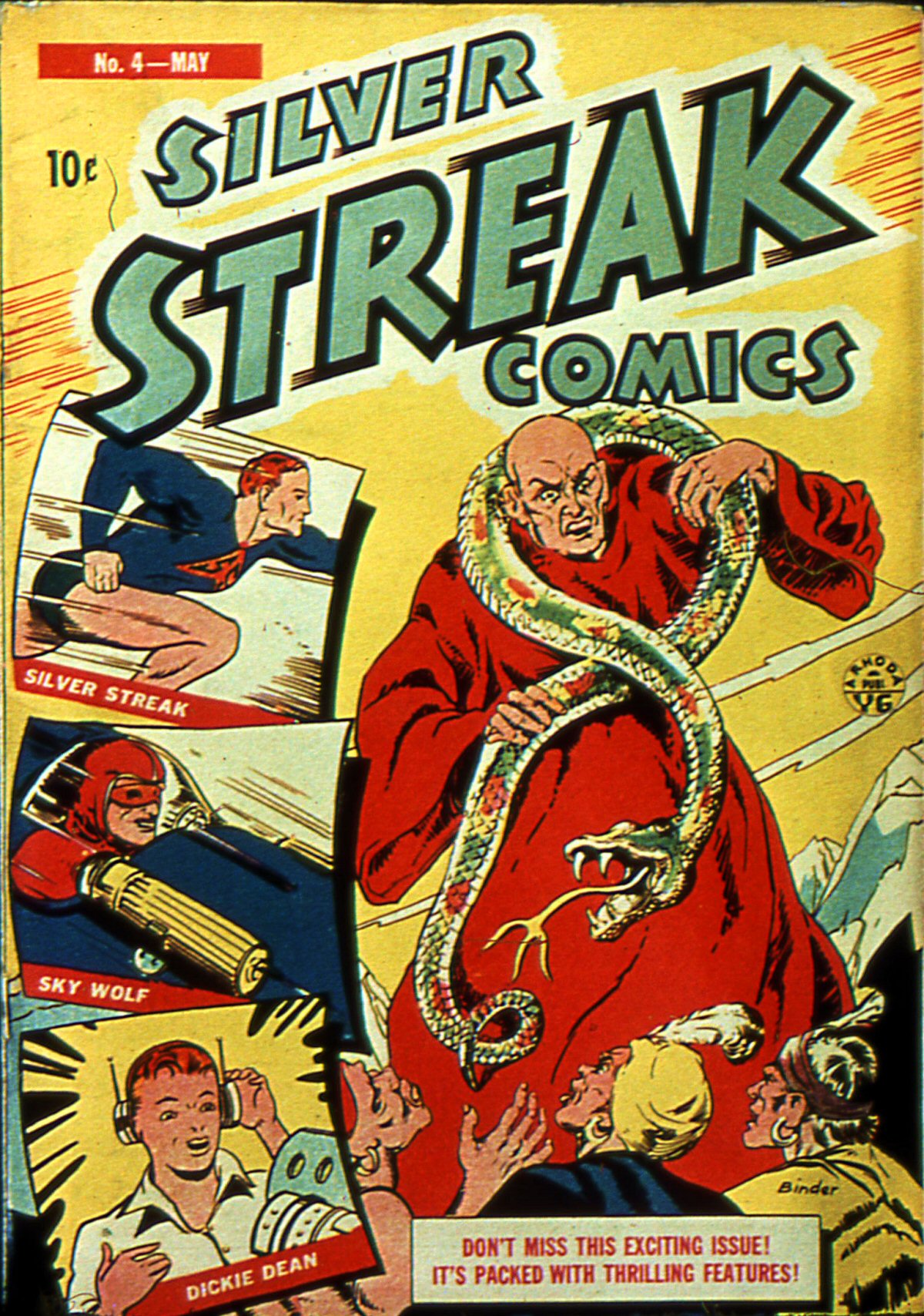 Read online Silver Streak Comics comic -  Issue #4 - 1