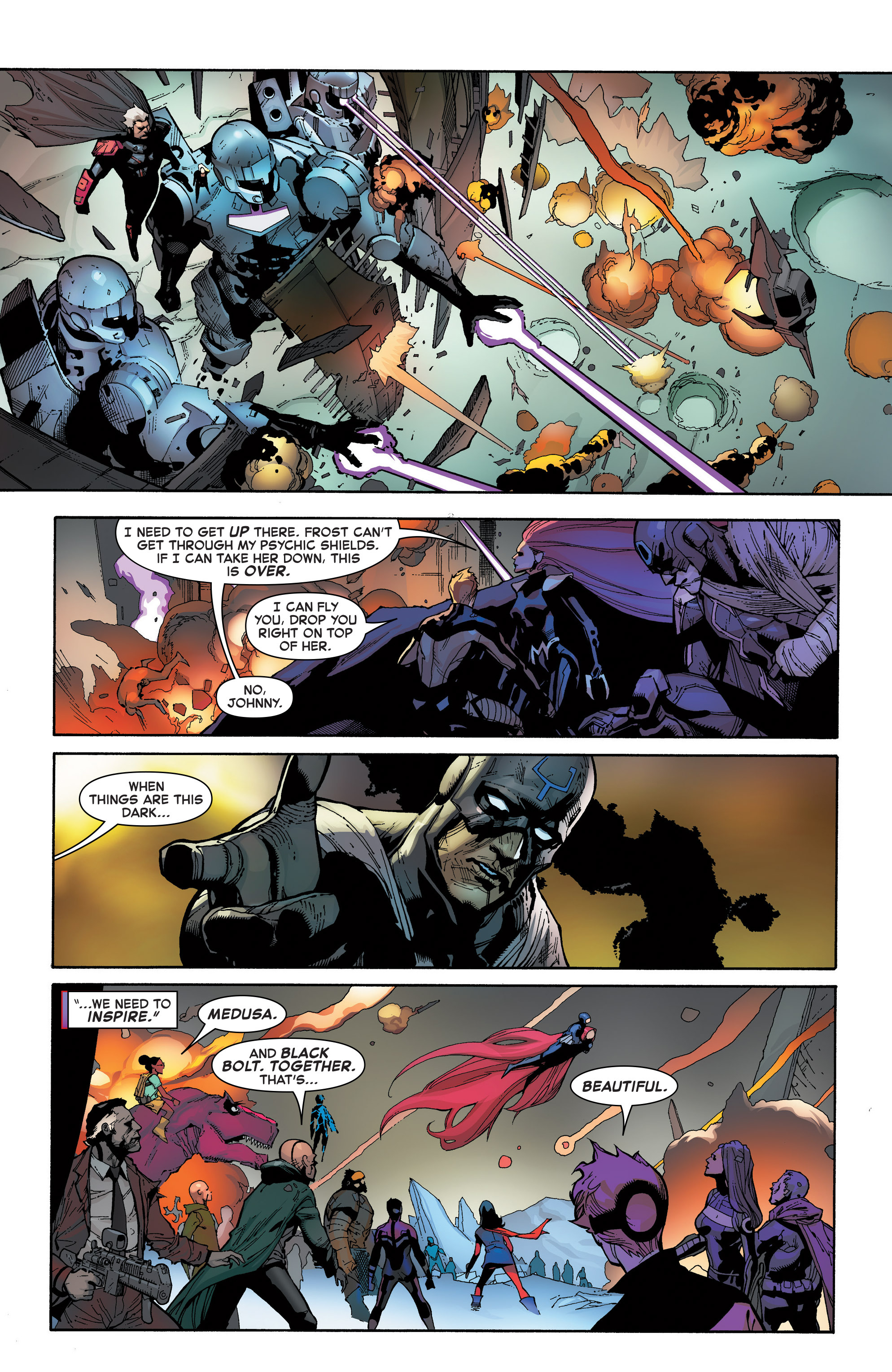 Read online Inhumans Vs. X-Men comic -  Issue #6 - 22
