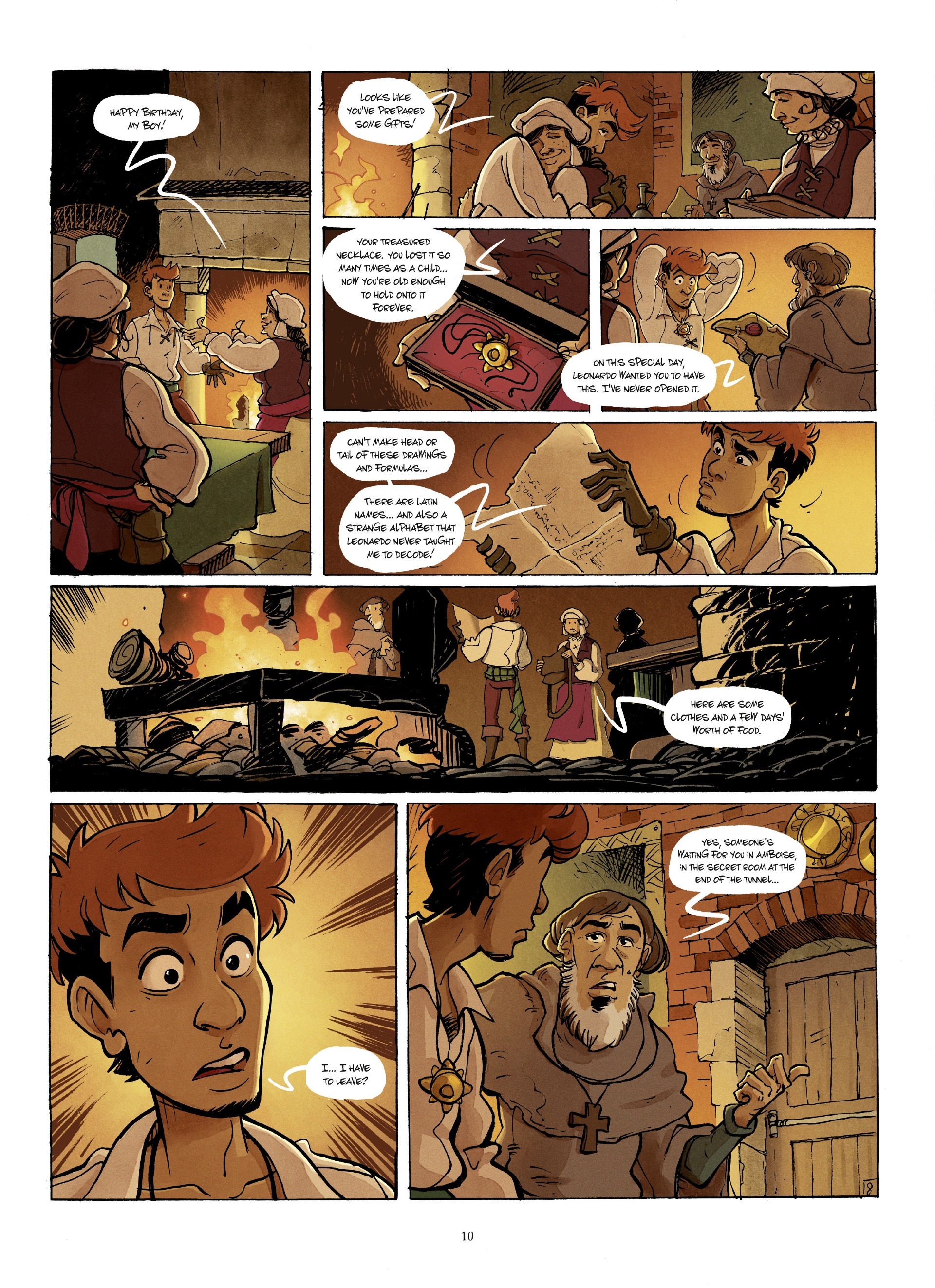 Read online Cinq Avril: The Heir of da Vinci comic -  Issue # Full - 12