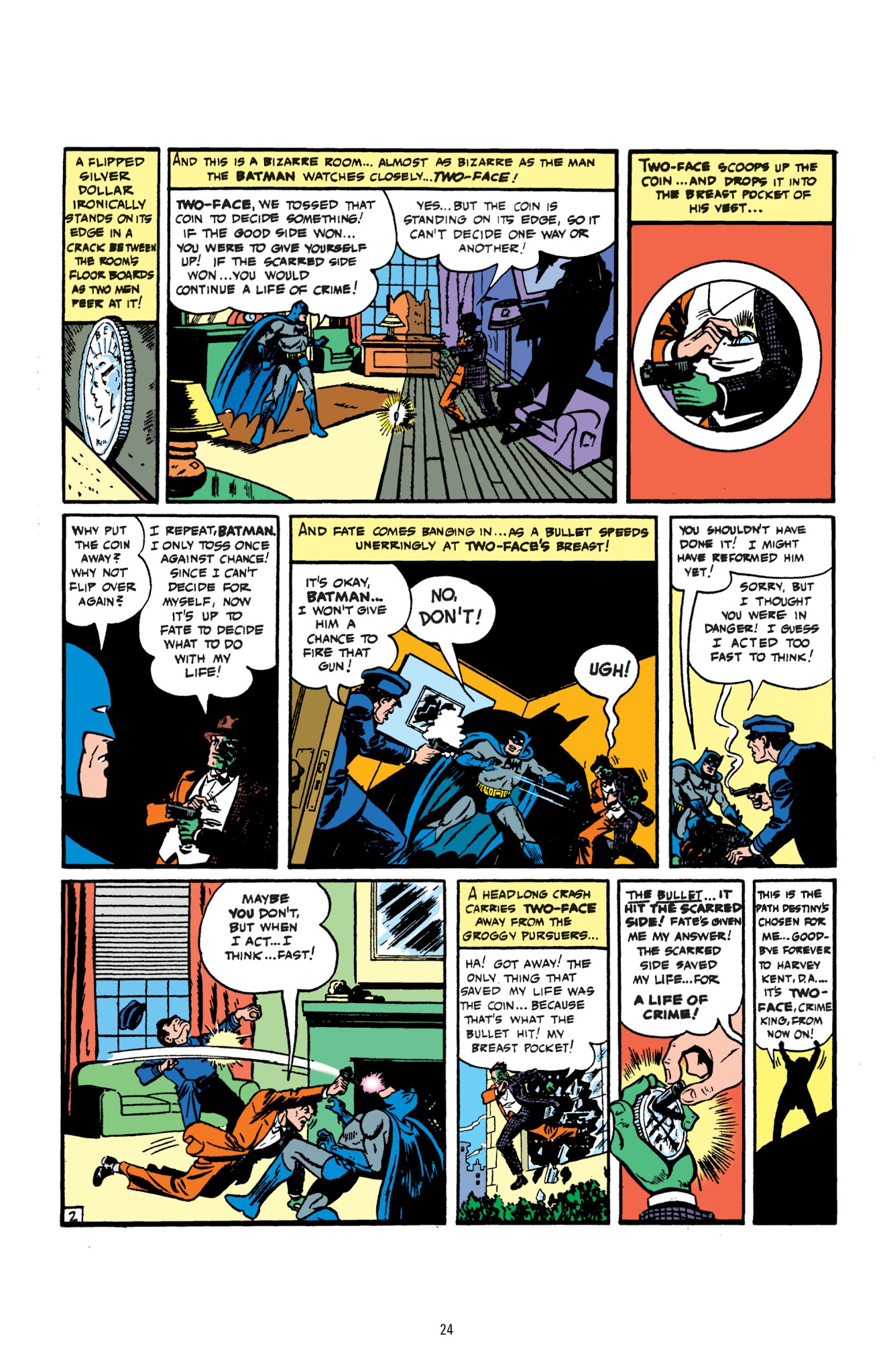 Read online Two-Face: A Celebration of 75 Years comic -  Issue # TPB - 26