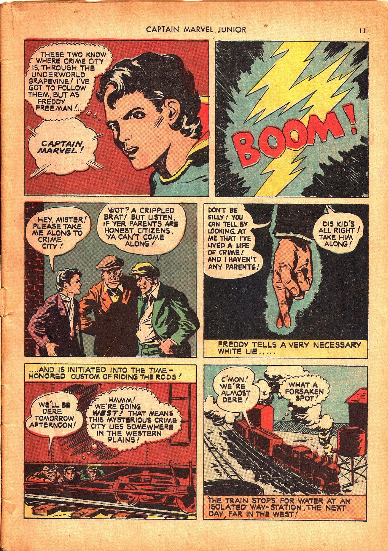 Read online Captain Marvel, Jr. comic -  Issue #09 - 11