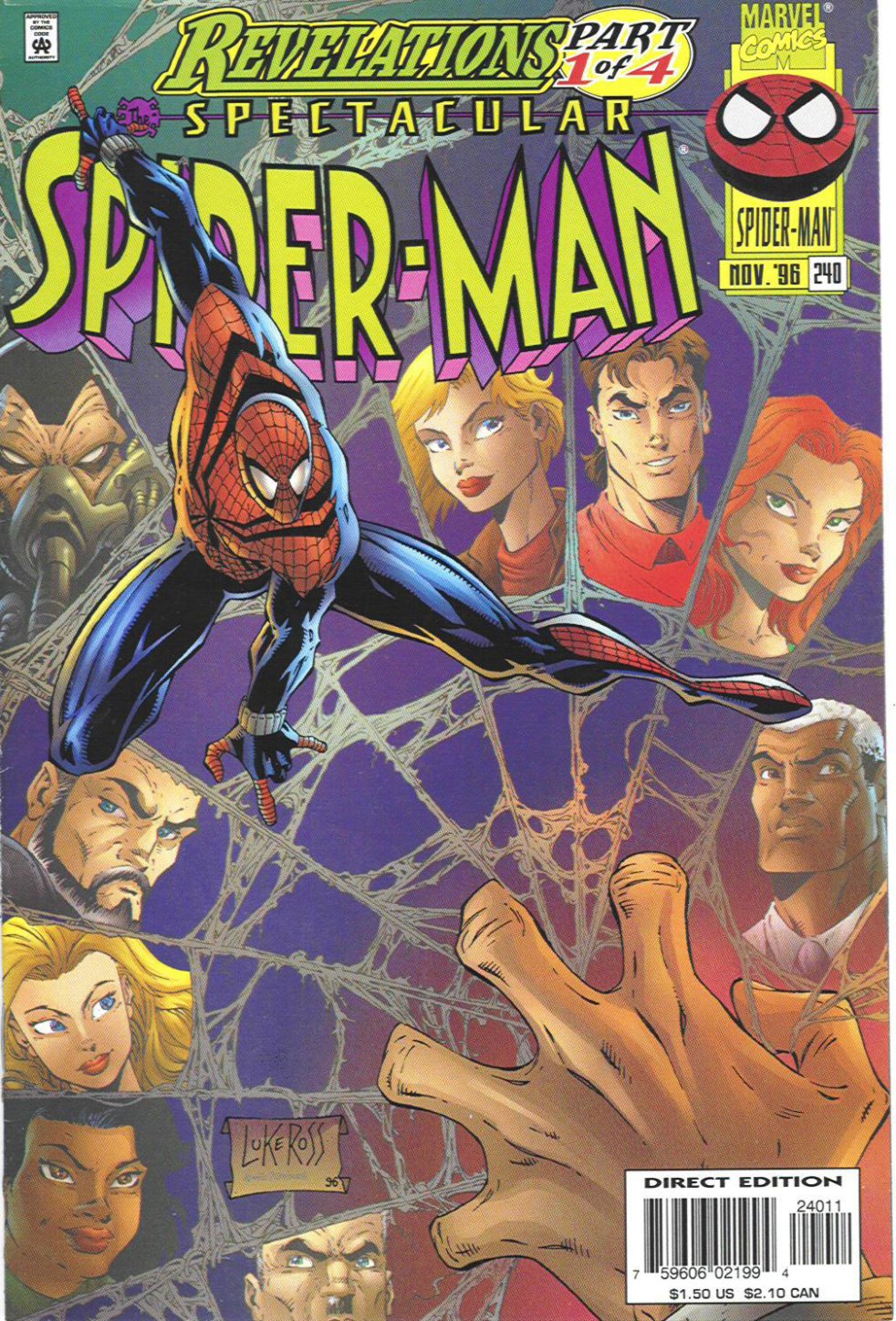Read online The Spectacular Spider-Man (1976) comic -  Issue #240 - 1