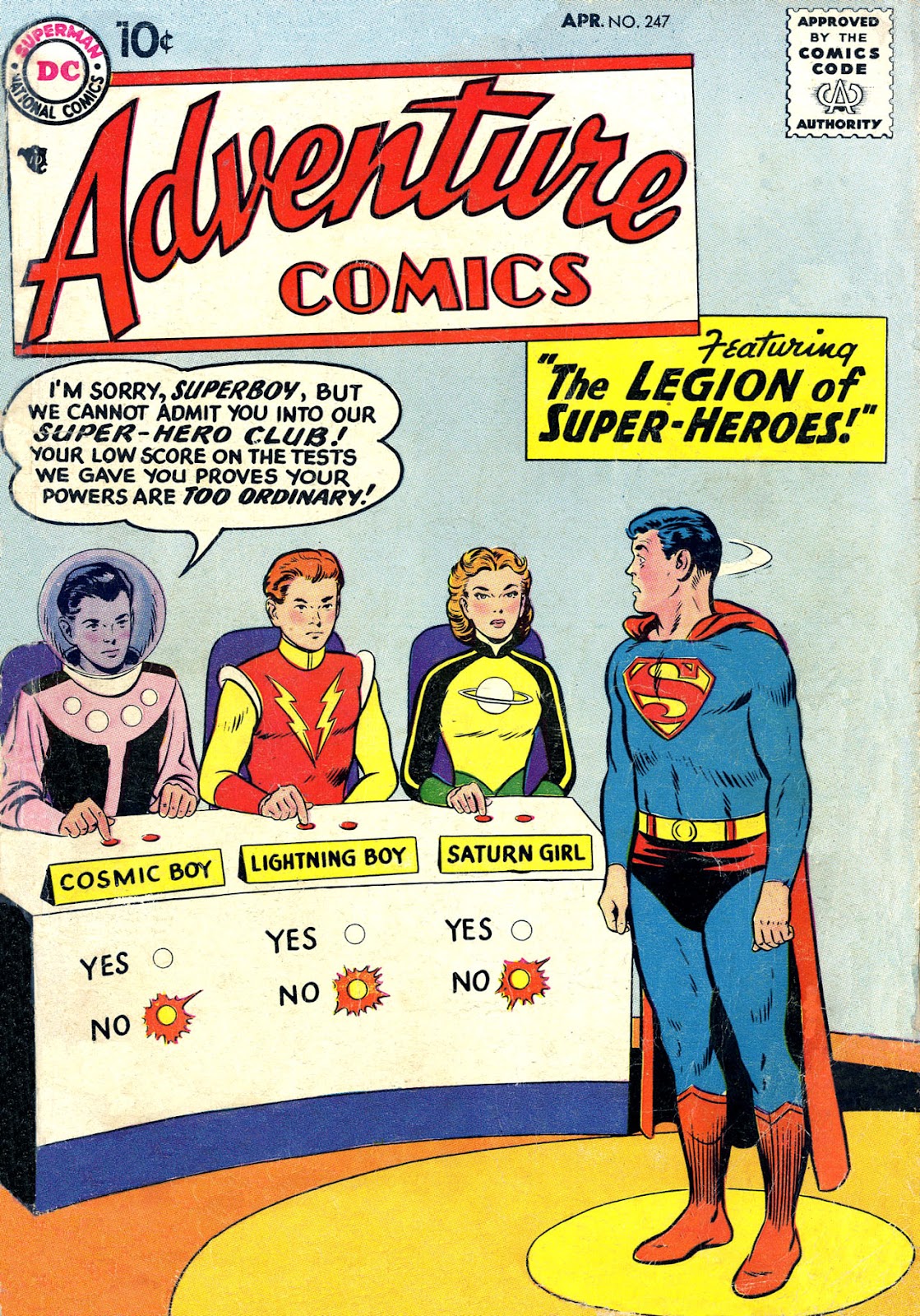 Adventure Comics (1938) issue 247 - Page 1