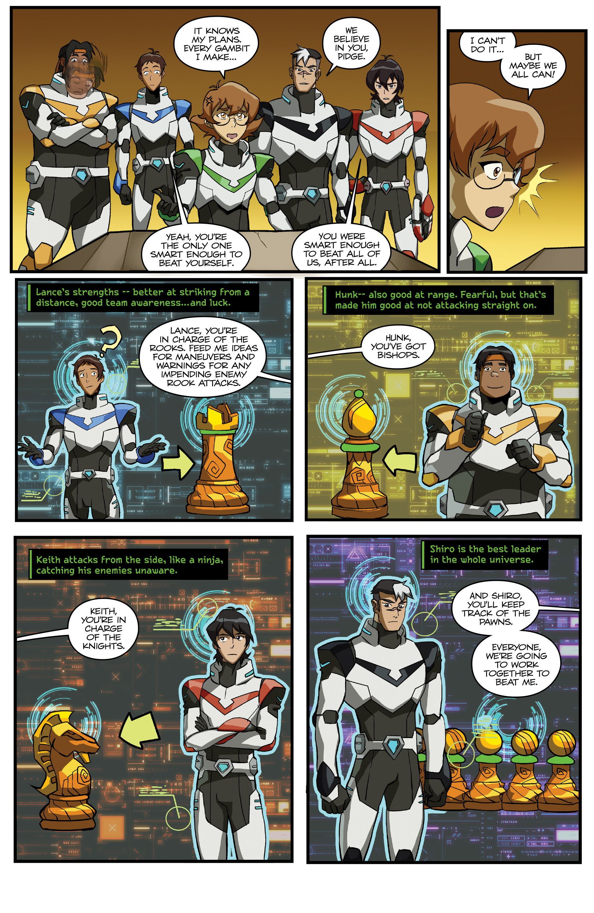 Read online Voltron: Legendary Defender comic -  Issue #4 - 18