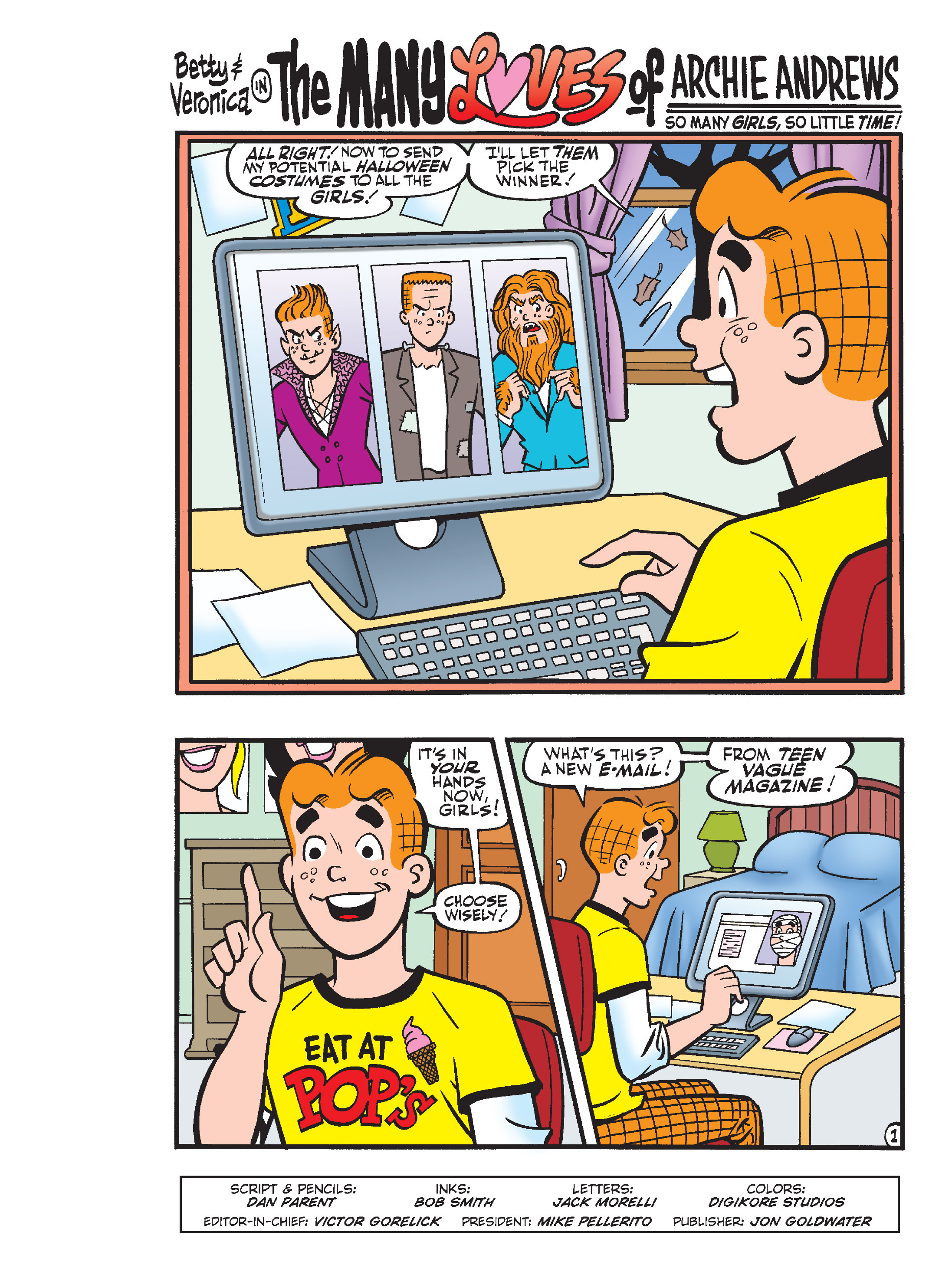 Read online Betty and Veronica Double Digest comic -  Issue #237 - 2