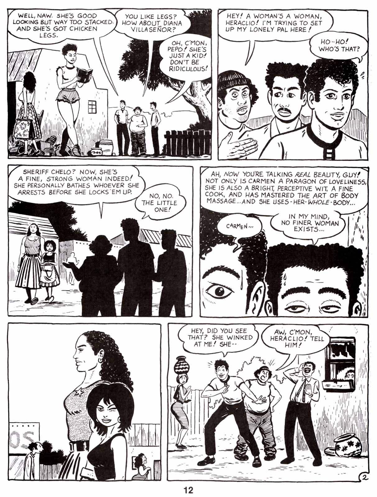 Read online Love and Rockets (1982) comic -  Issue #13 - 14