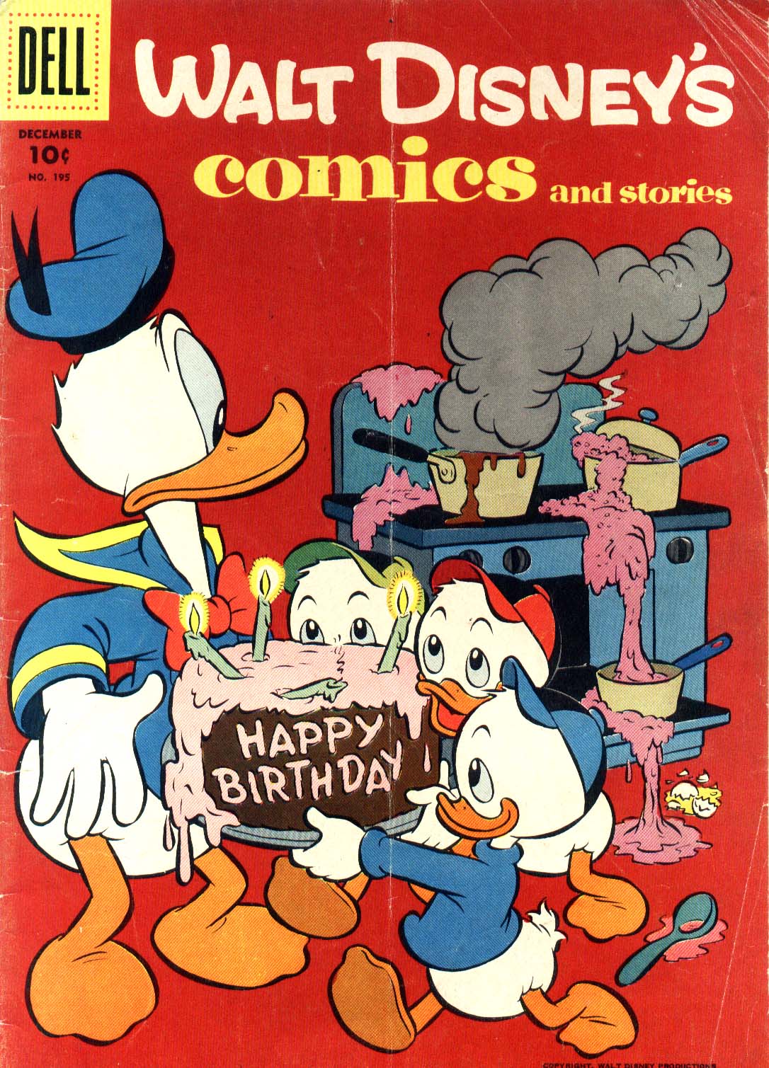 Read online Walt Disney's Comics and Stories comic -  Issue #195 - 1
