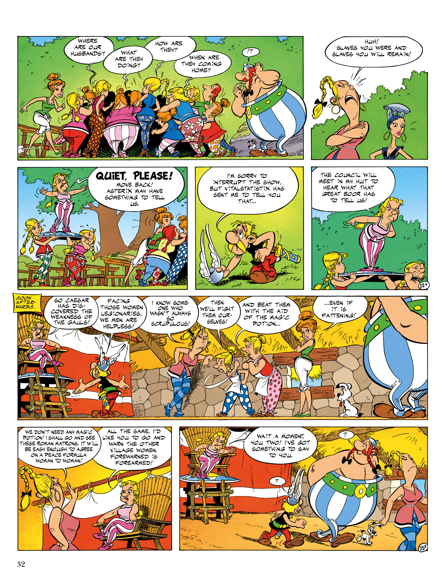 Read online Asterix comic -  Issue #29 - 33