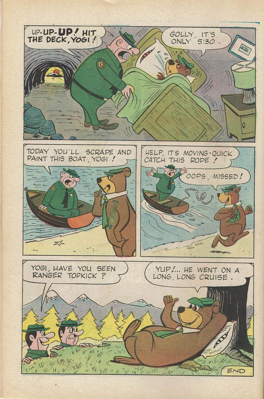 Read online Yogi Bear (1970) comic -  Issue #11 - 10