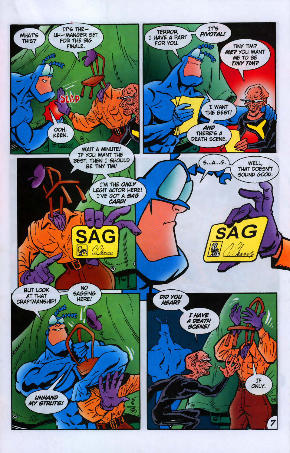 Read online The Tick's Big Xmas Trilogy comic -  Issue #2 - 9