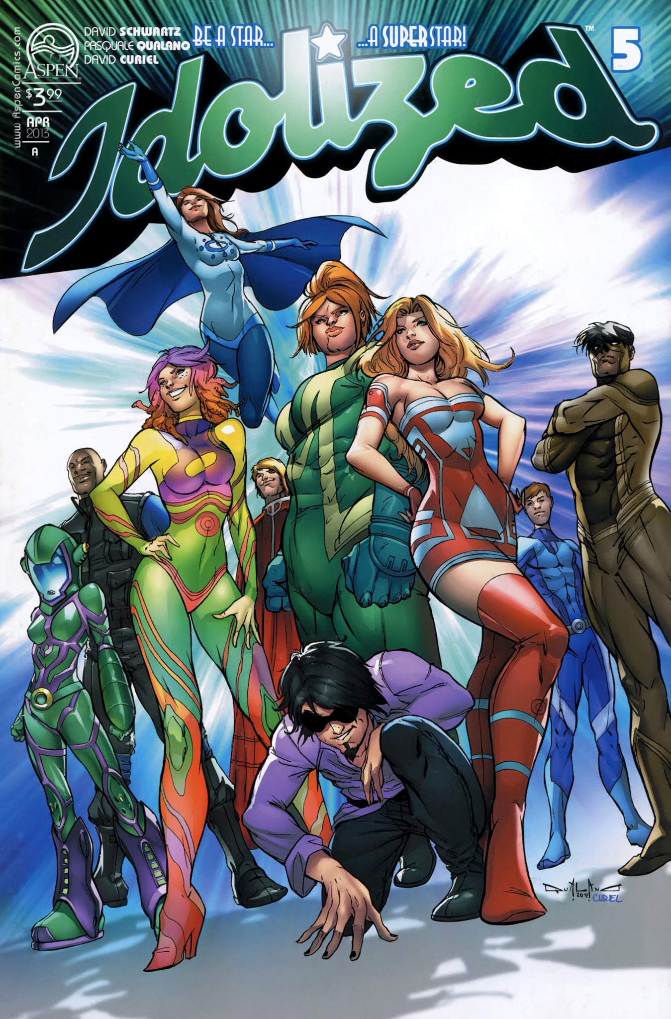 Read online Idolized comic -  Issue #5 - 1
