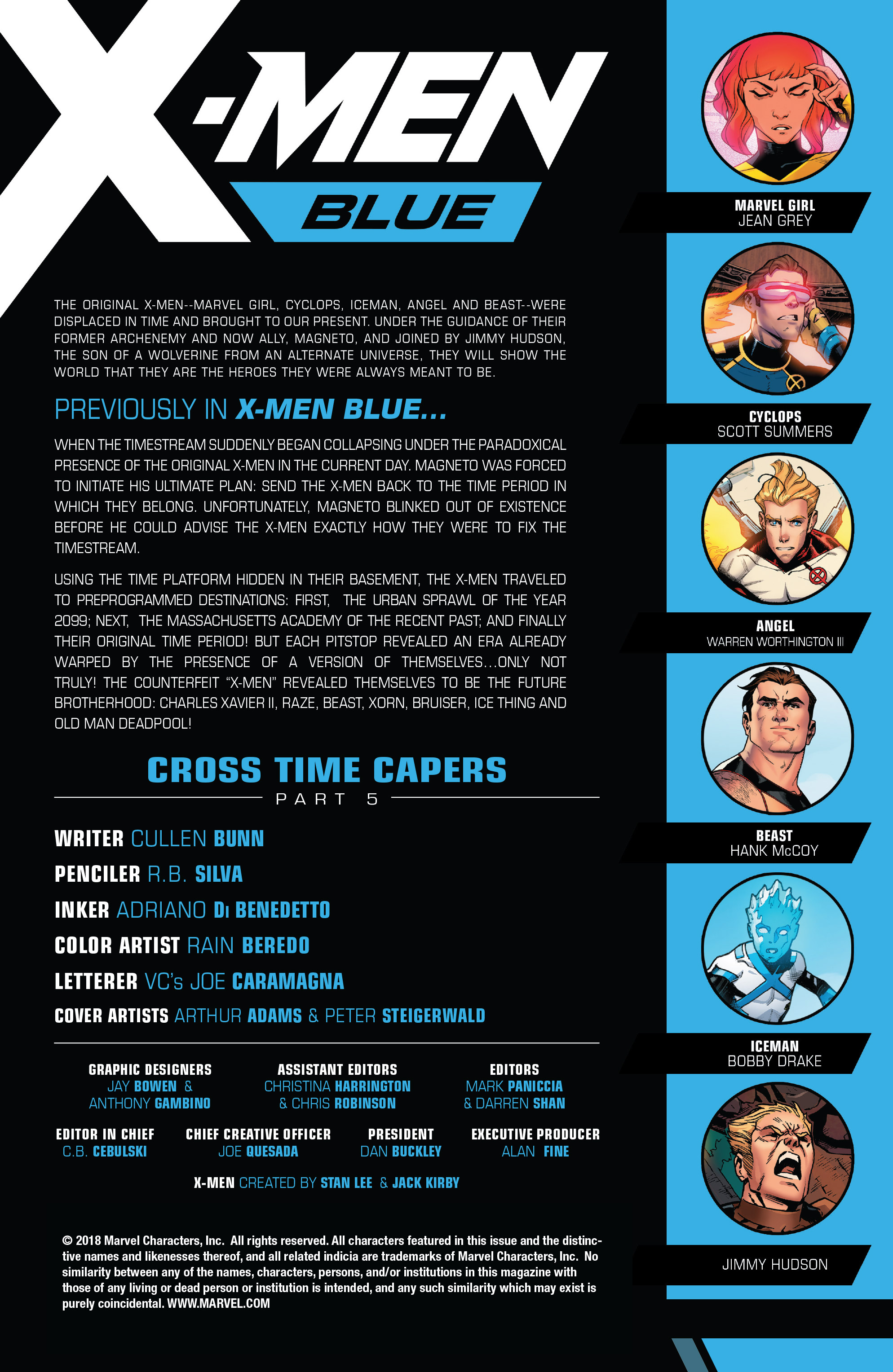 Read online X-Men: Blue comic -  Issue #20 - 2