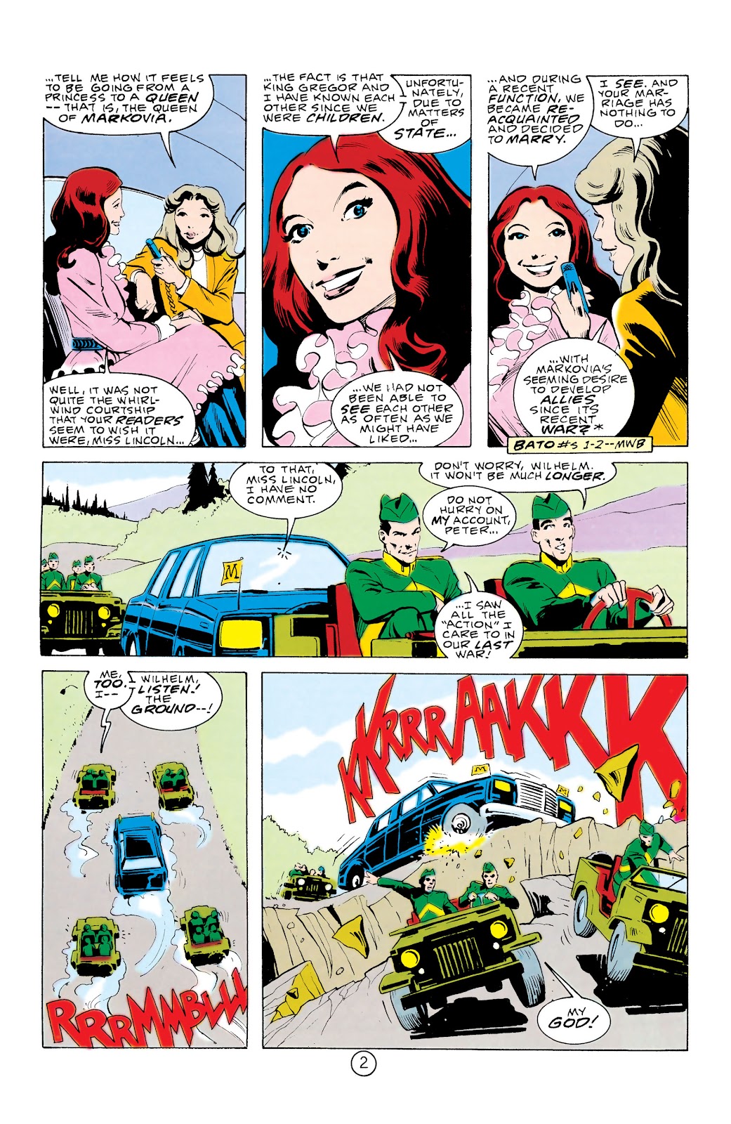 Batman and the Outsiders (1983) issue 32 - Page 3