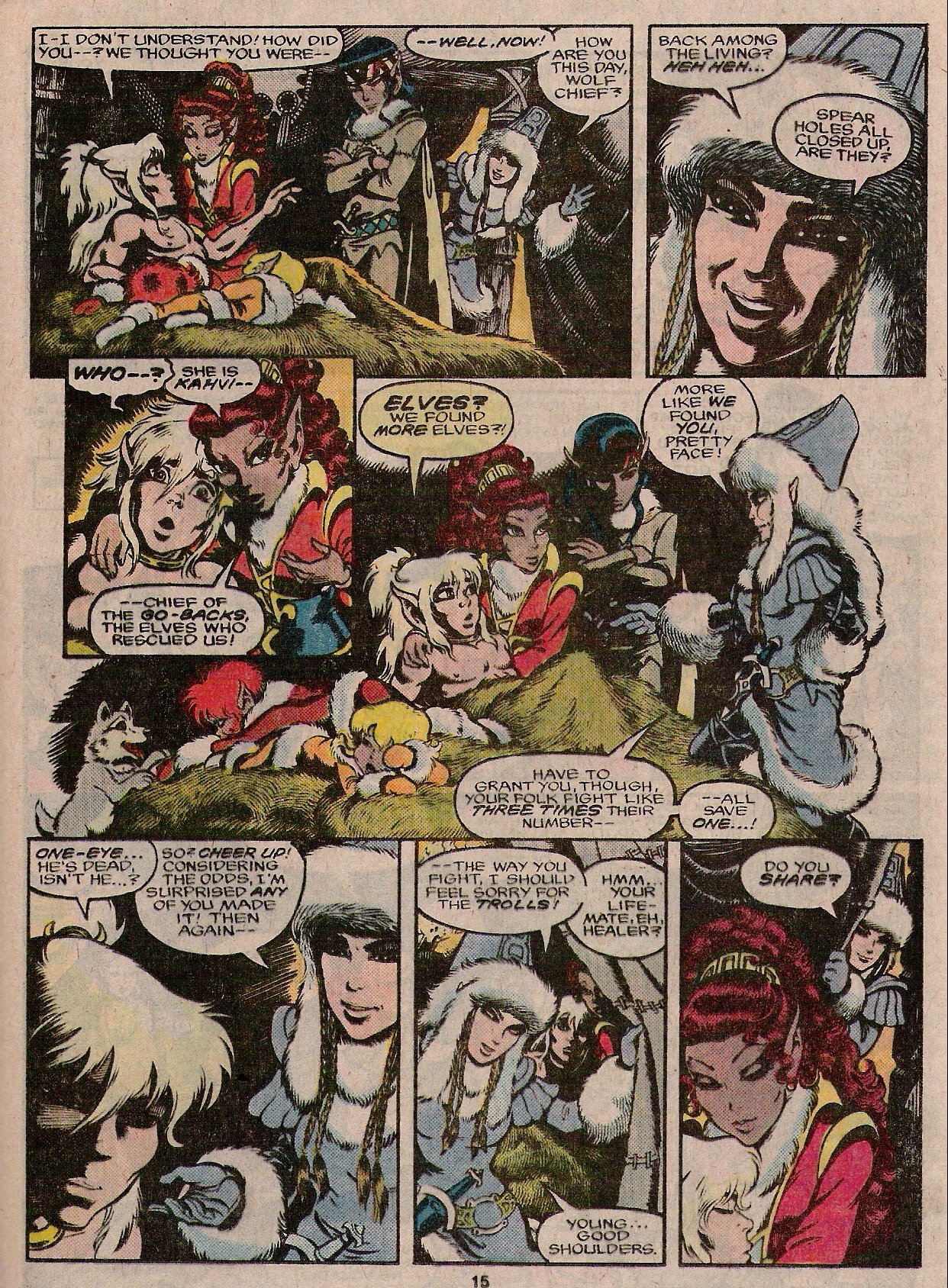 Read online ElfQuest comic -  Issue #25 - 16