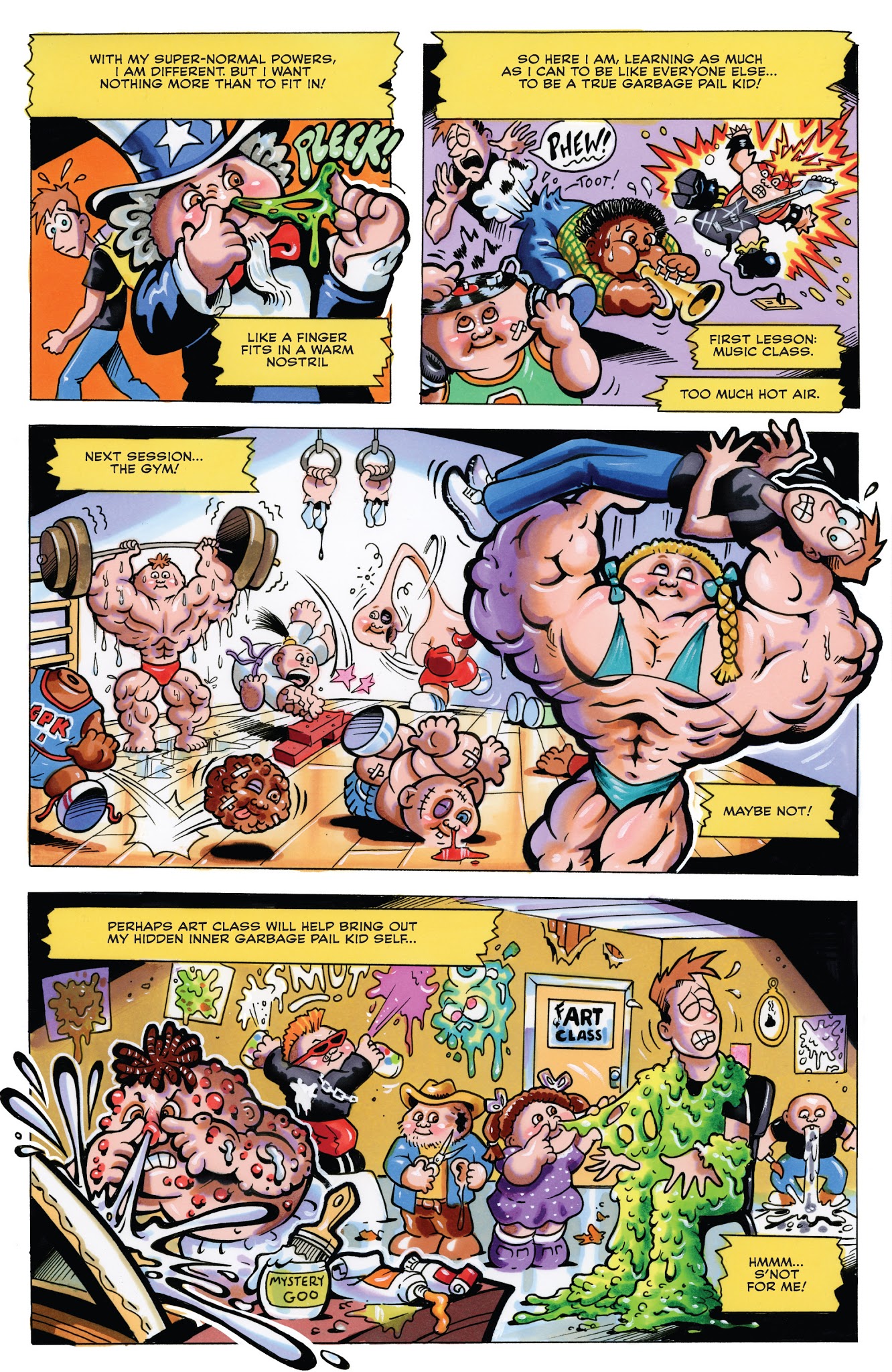 Read online Garbage Pail Kids comic -  Issue # TPB - 21